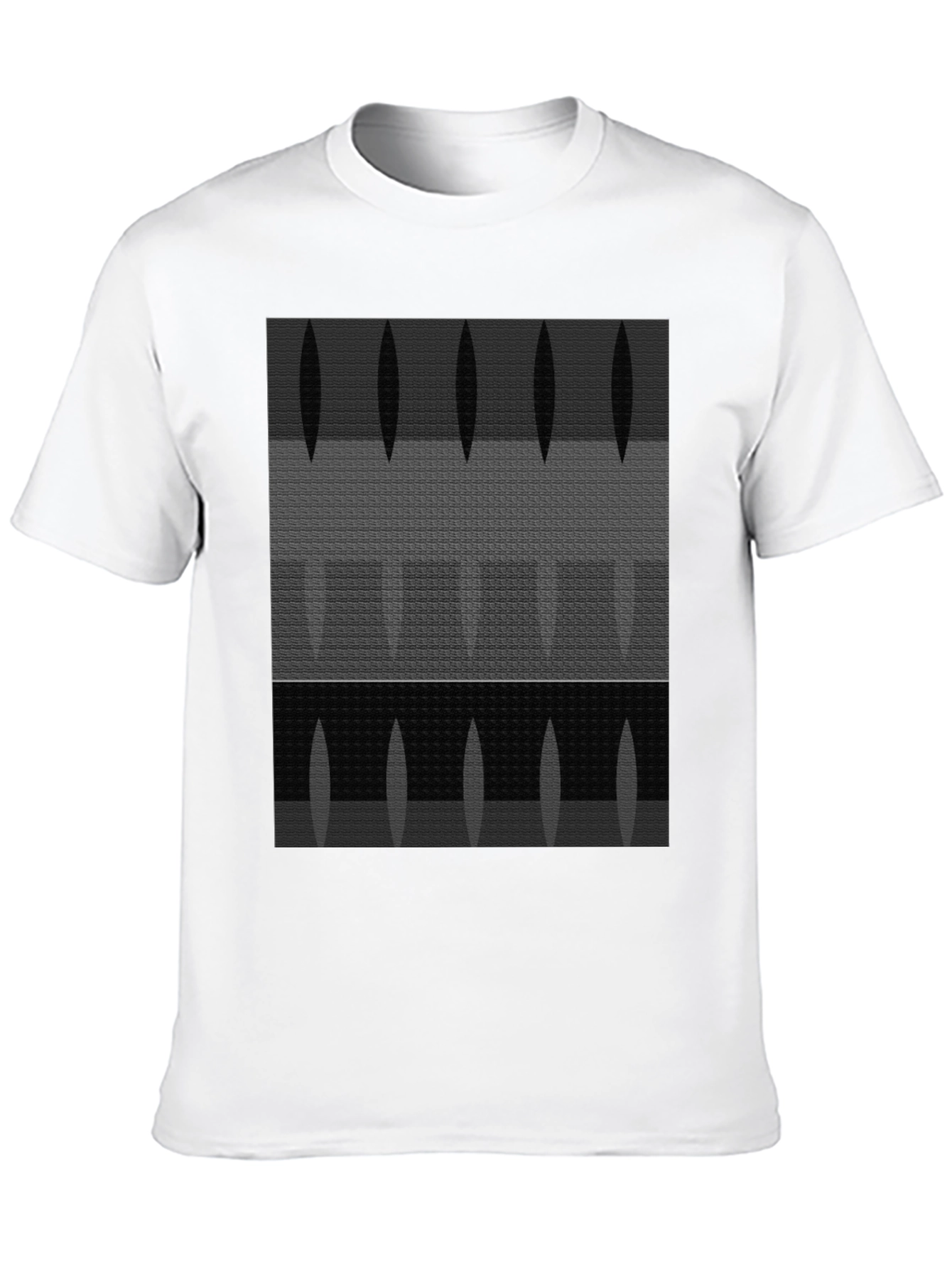 Abstract Pattern Graphic T-Shirt - Modern Art Tee