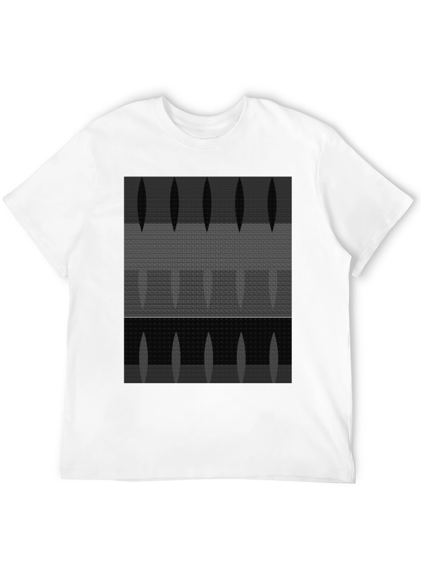 Abstract Pattern Graphic T-Shirt - Modern Art Tee