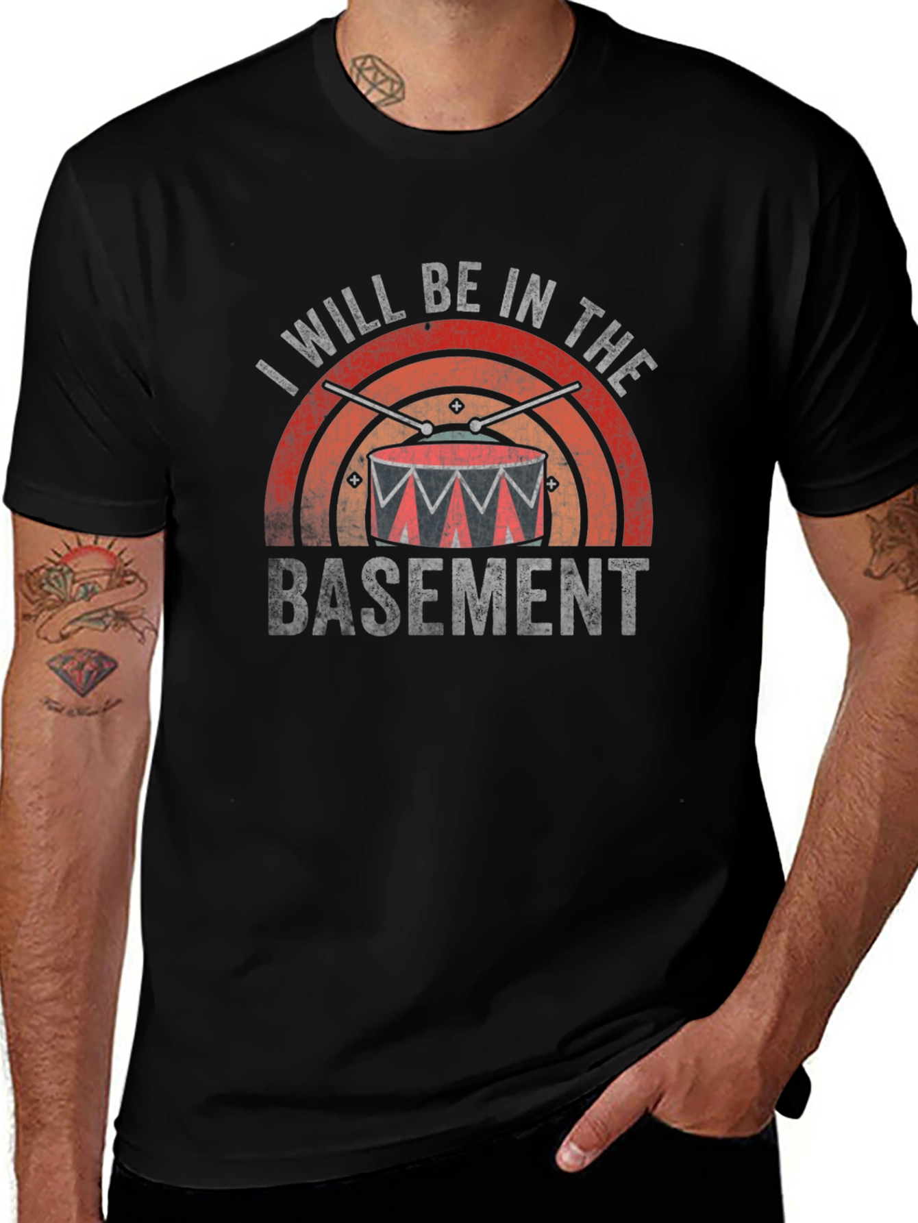 Drummer Basement T-Shirt