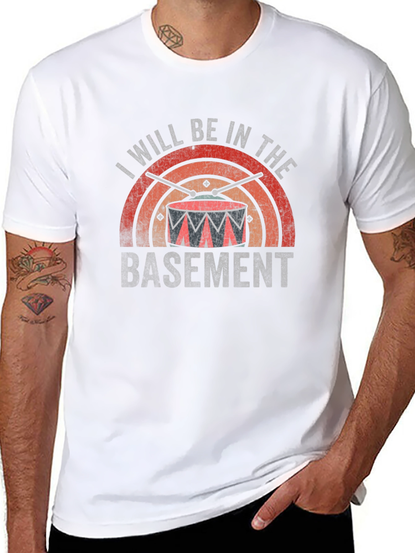 Drummer Basement T-Shirt