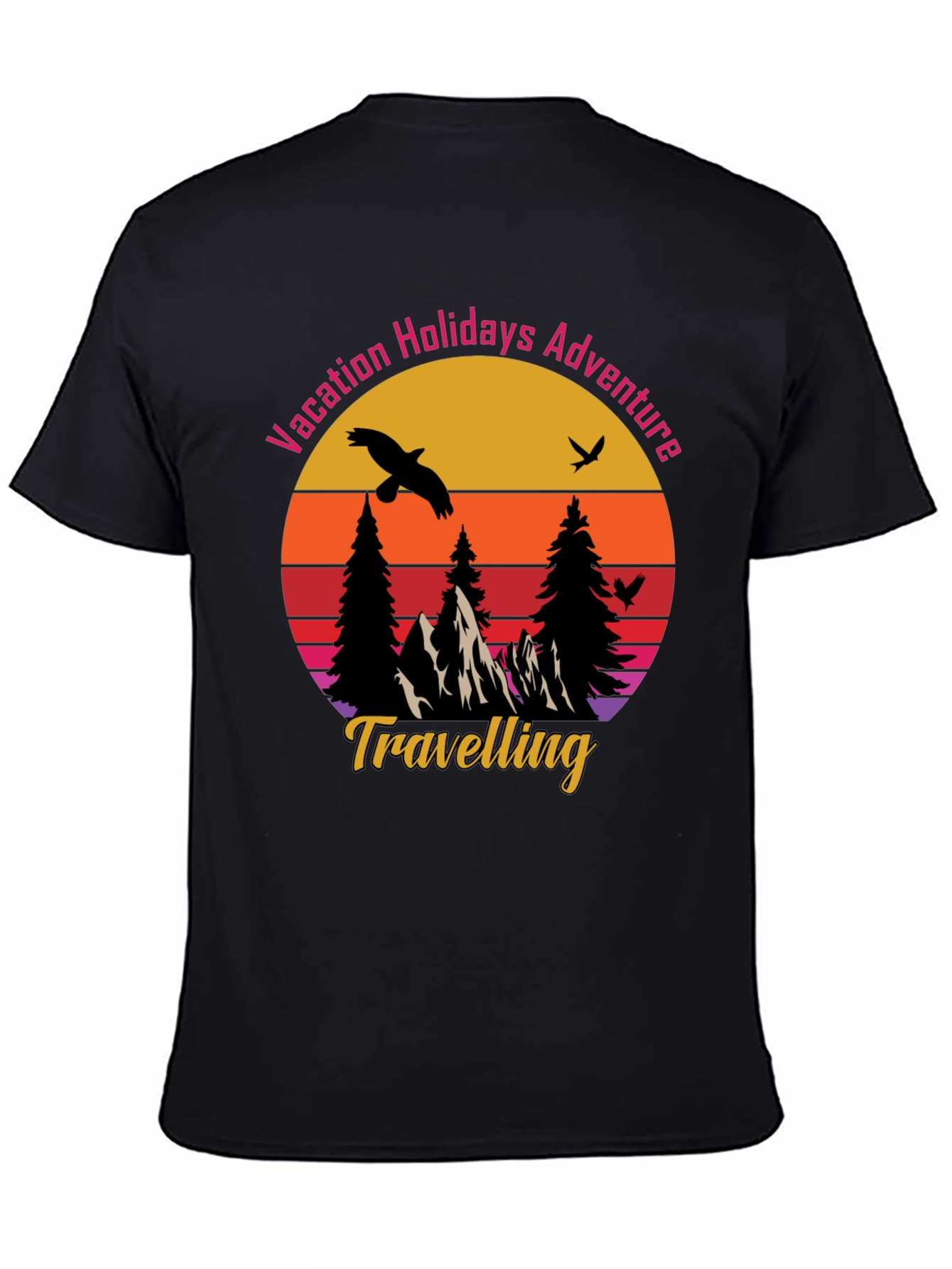 Vacation Holiday Adventure Travelling Graphic Tee