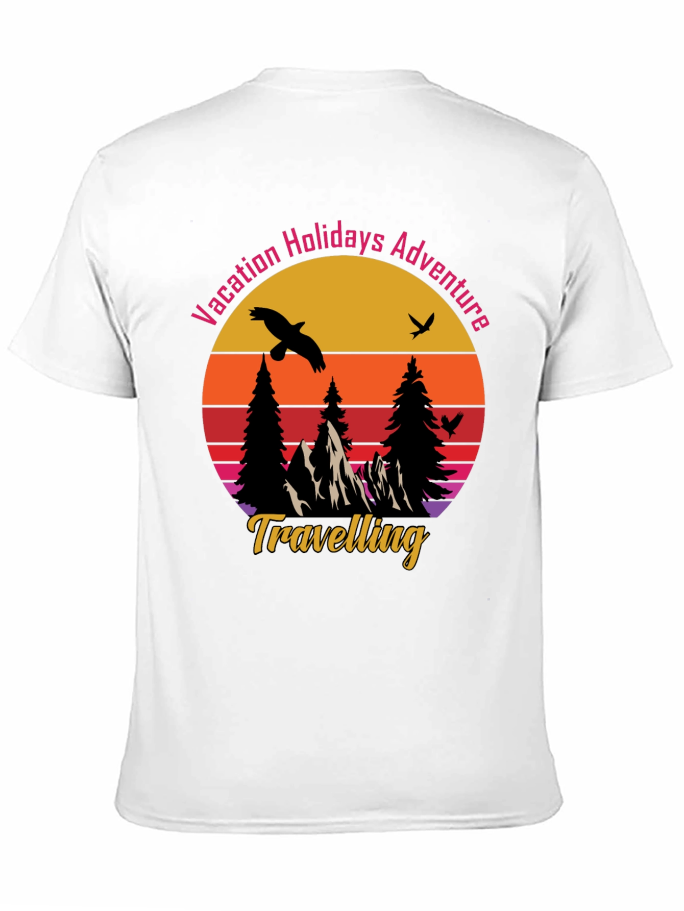 Vacation Holiday Adventure Travelling Graphic Tee