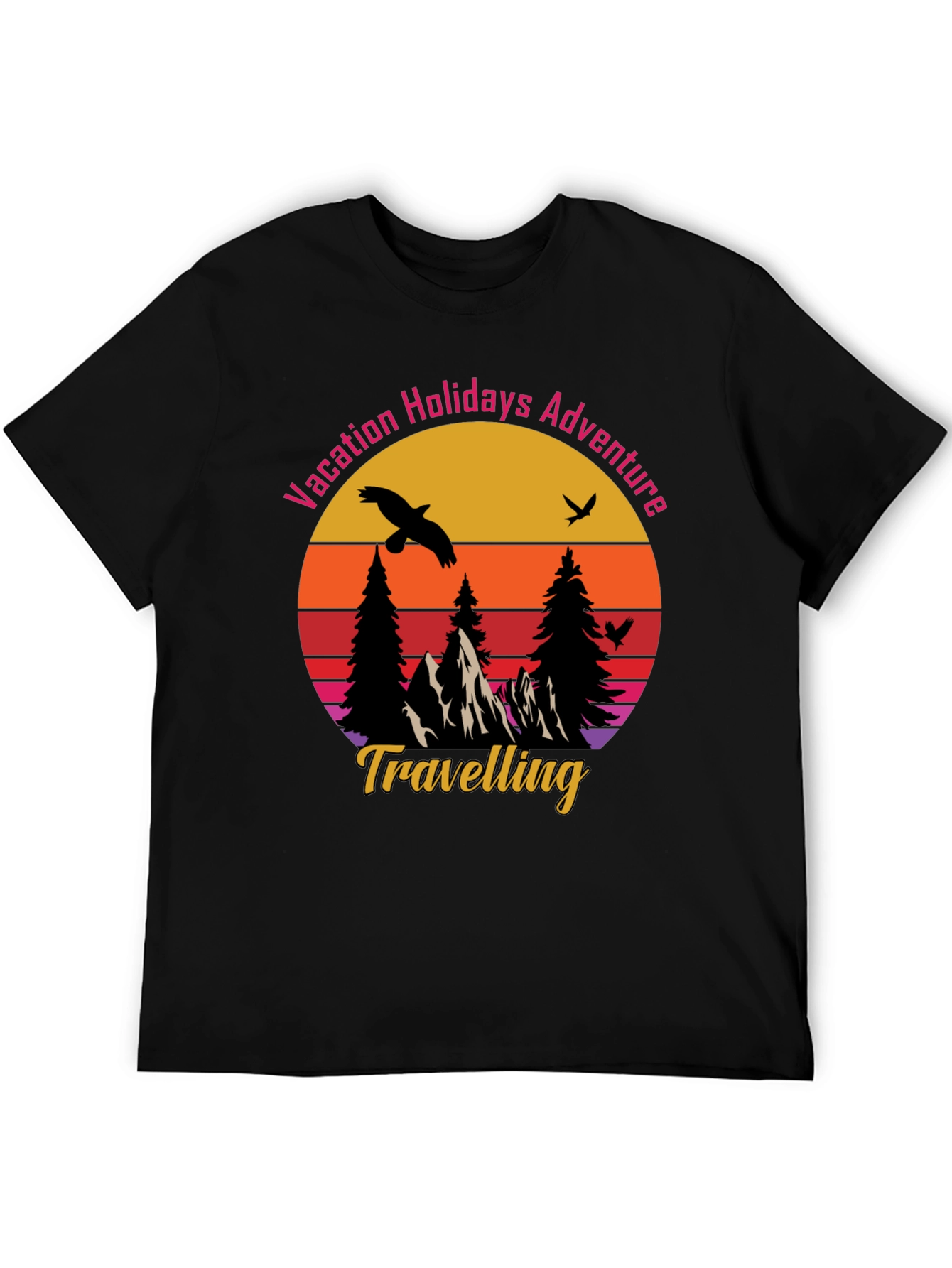 Vacation Holiday Adventure Travelling Graphic Tee