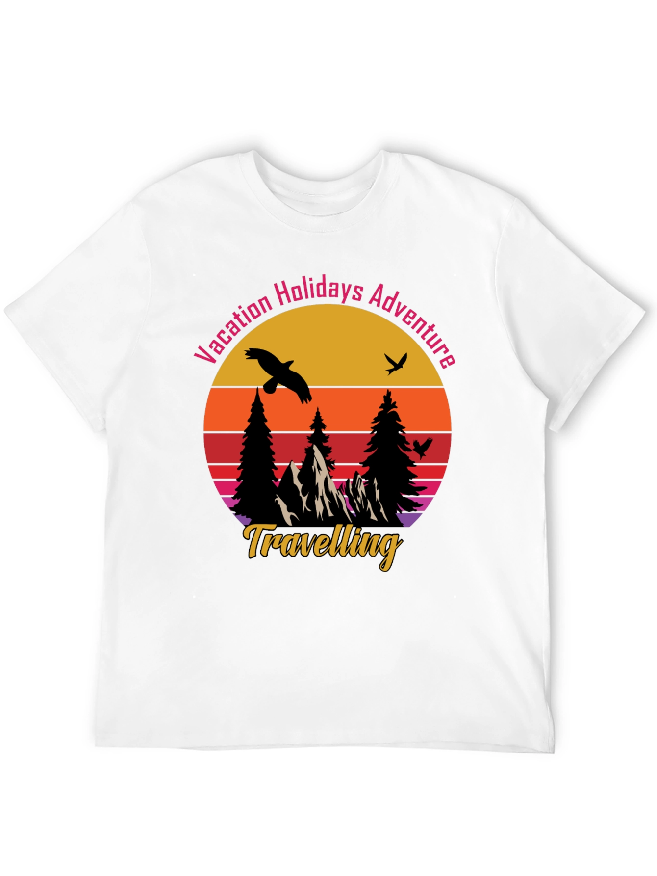 Vacation Holiday Adventure Travelling Graphic Tee