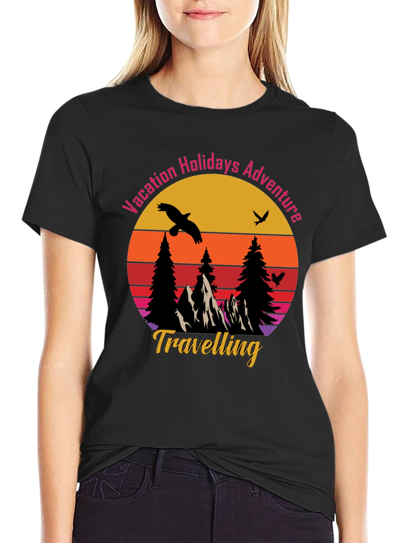 Vacation Holiday Adventure Travelling Graphic Tee