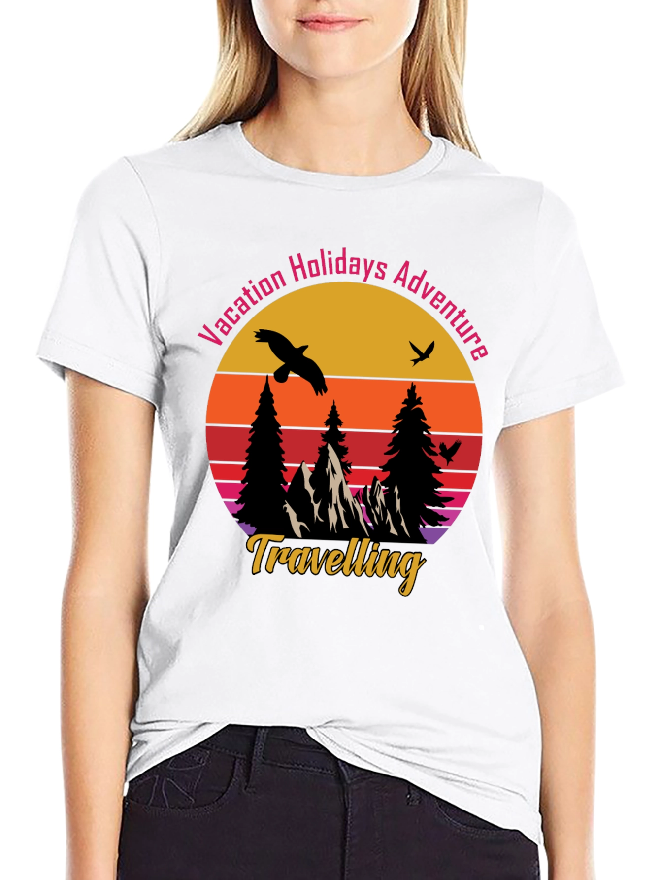 Vacation Holiday Adventure Travelling Graphic Tee