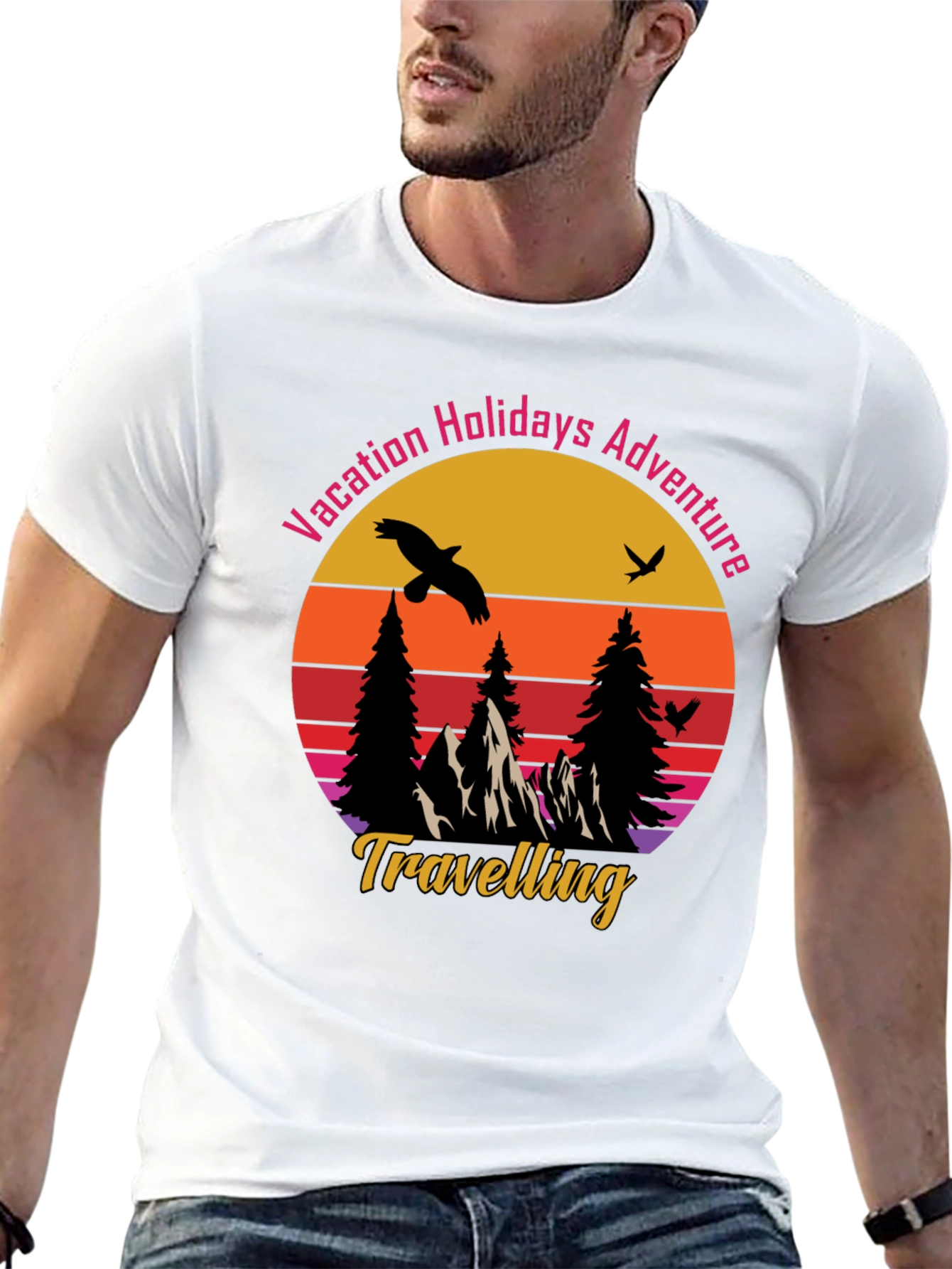 Vacation Holiday Adventure Travelling Graphic Tee