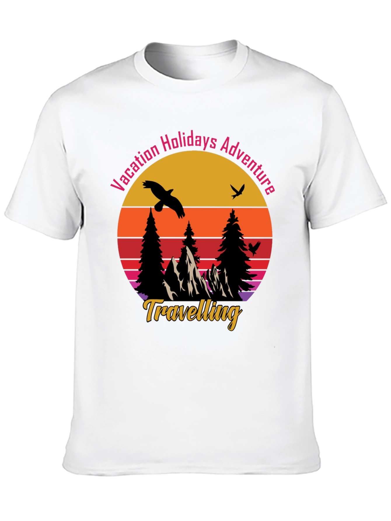Vacation Holiday Adventure Travelling Graphic Tee