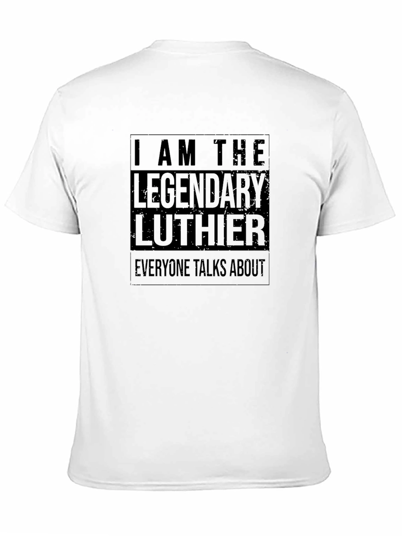 Legendary Luthier T-Shirt - Black