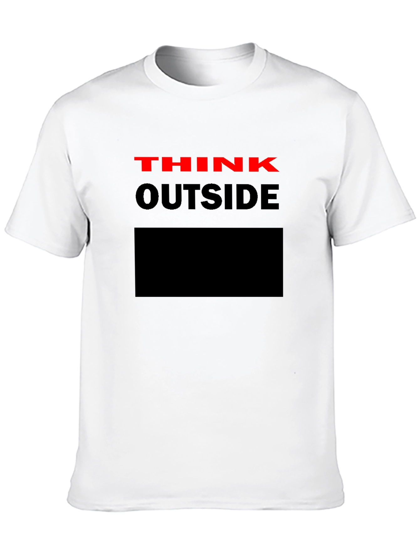 Think Outside the Box Graphic T-Shirt