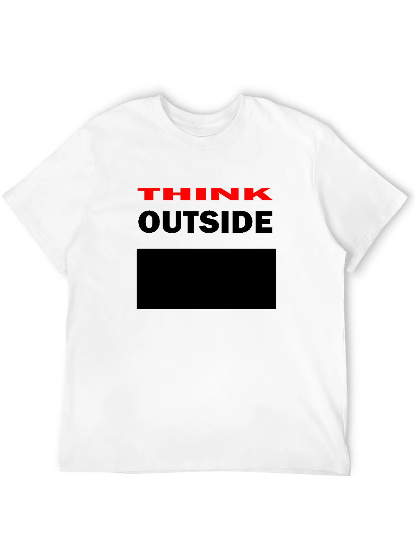 Think Outside the Box Graphic T-Shirt