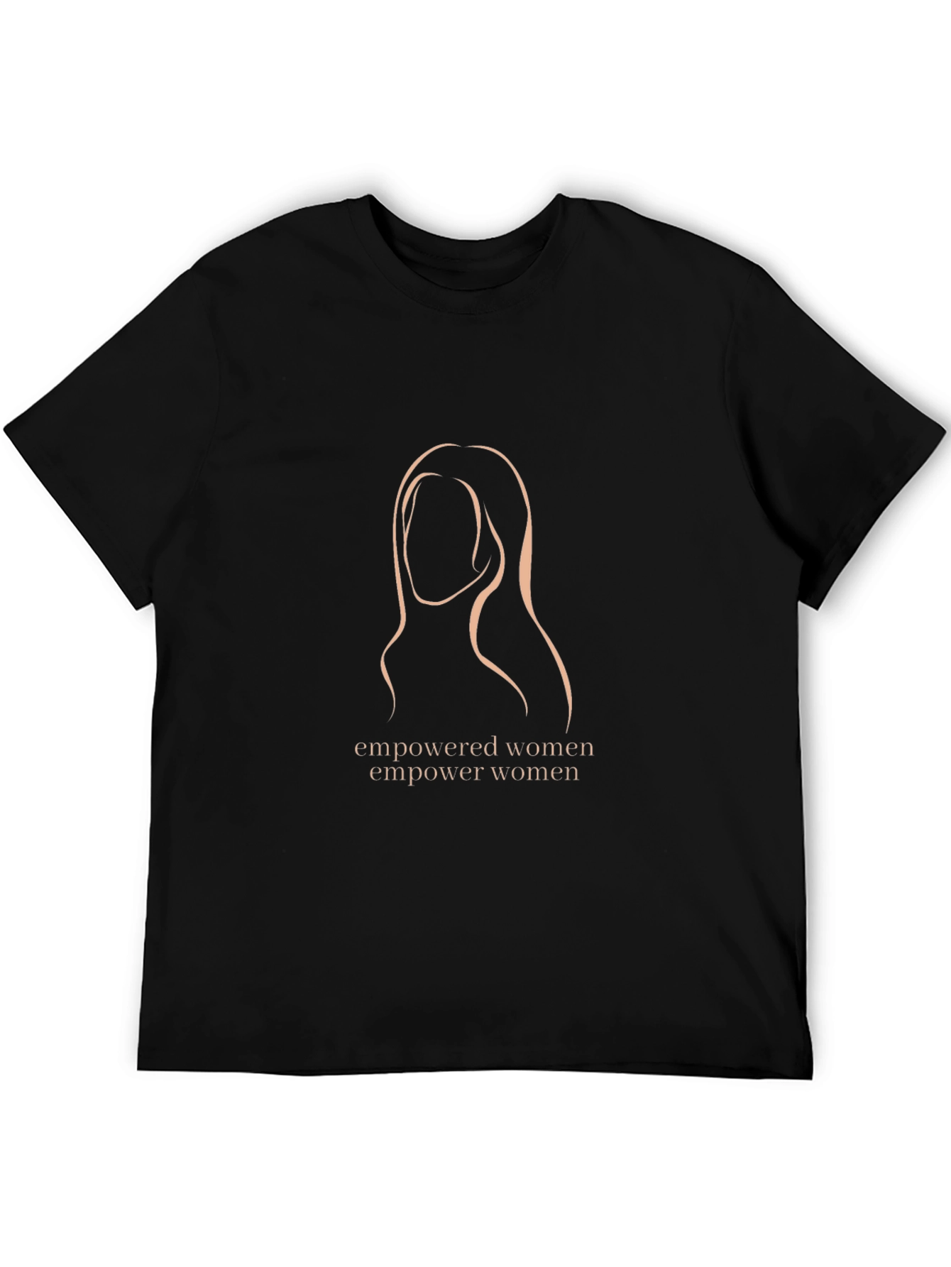 Empowered Women Graphic Tee - Black Unisex T-Shirt