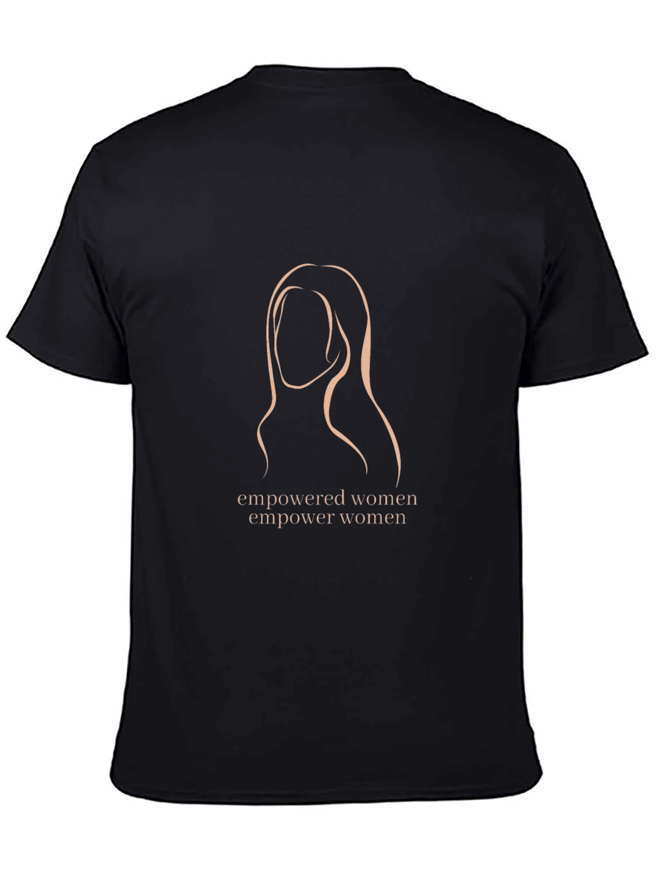 Empowered Women Graphic Tee - Black Unisex T-Shirt