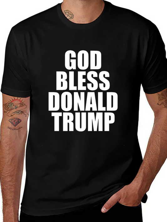 God Bless Donald Trump T-Shirt - Patriotic Tee