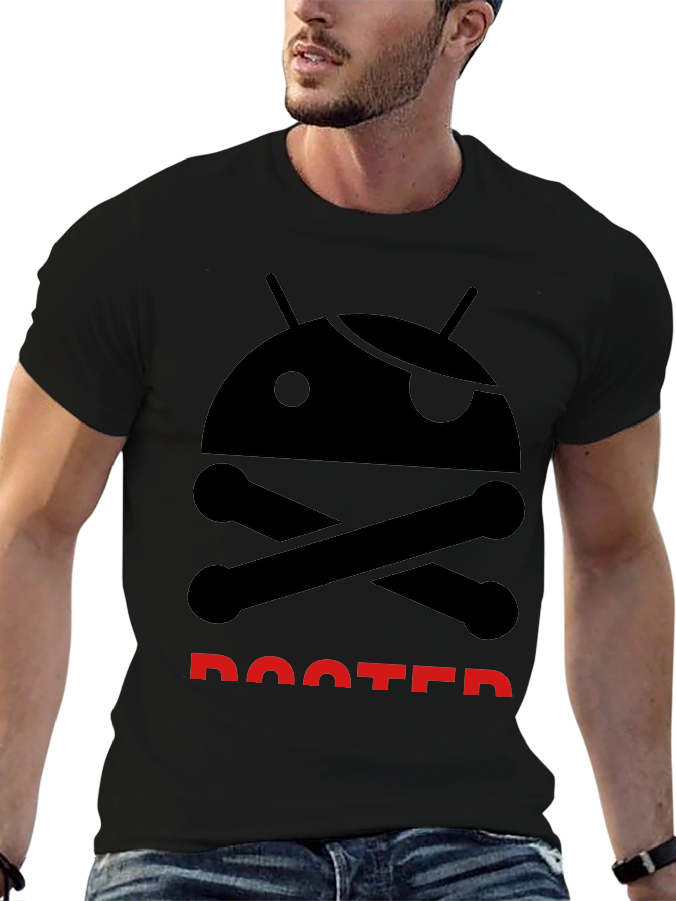 Rooted Android T-Shirt - Geek Pirate Tee