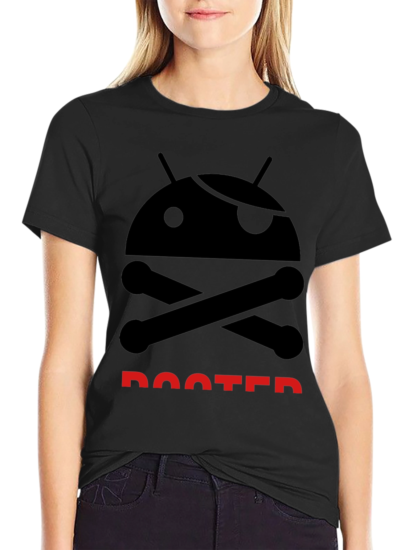 Rooted Android T-Shirt - Geek Pirate Tee