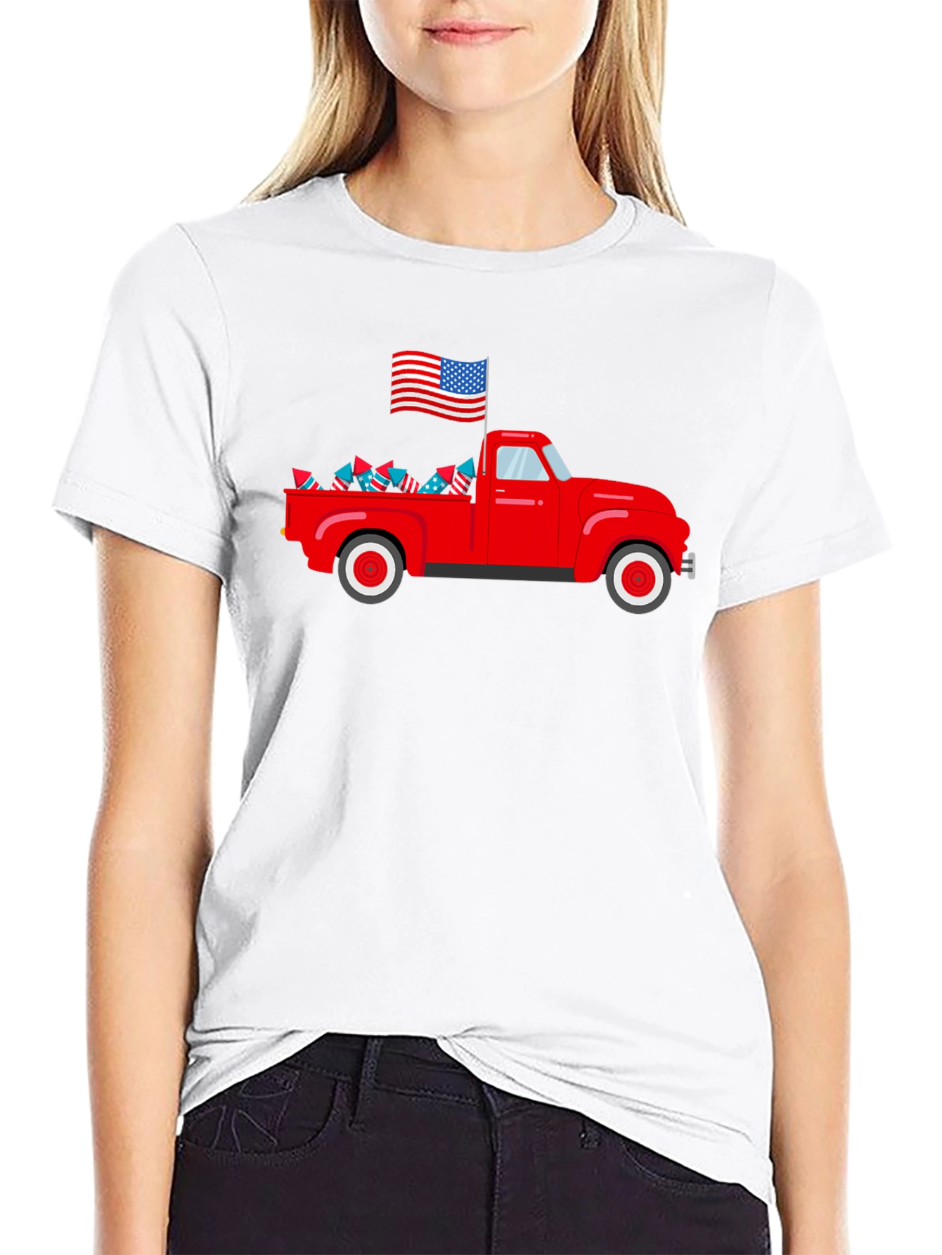 Patriotic Truck Graphic Tee
