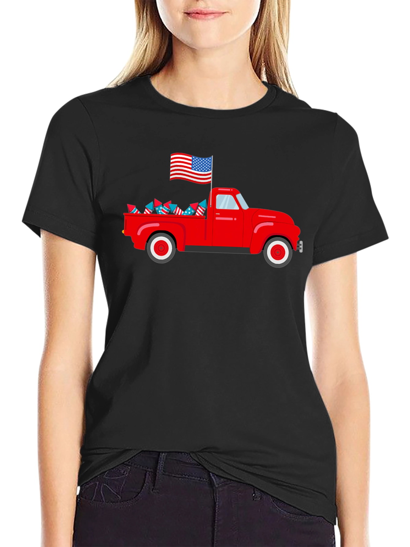 Patriotic Truck Graphic Tee