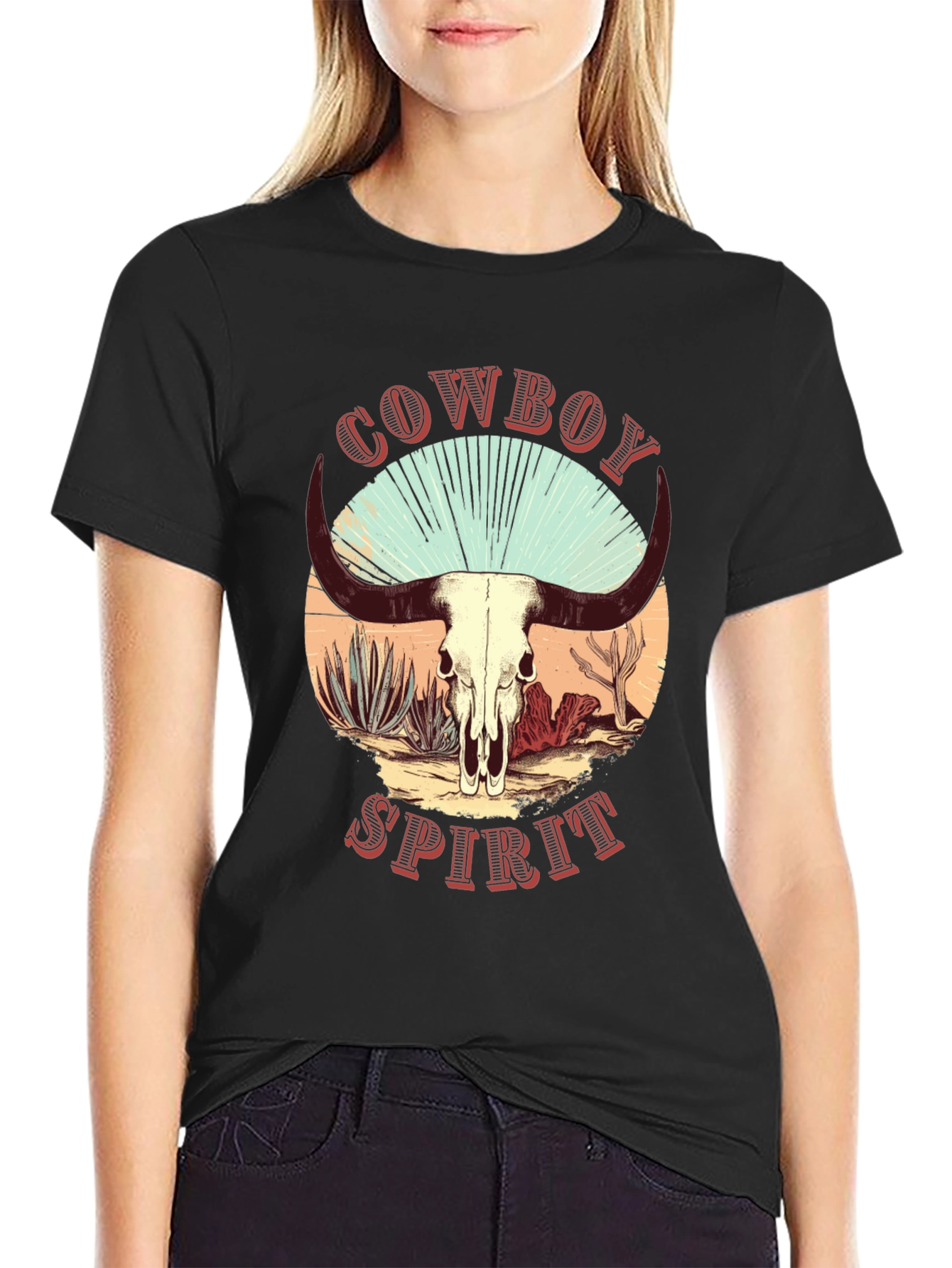 Cowboy Spirit Graphic Tee