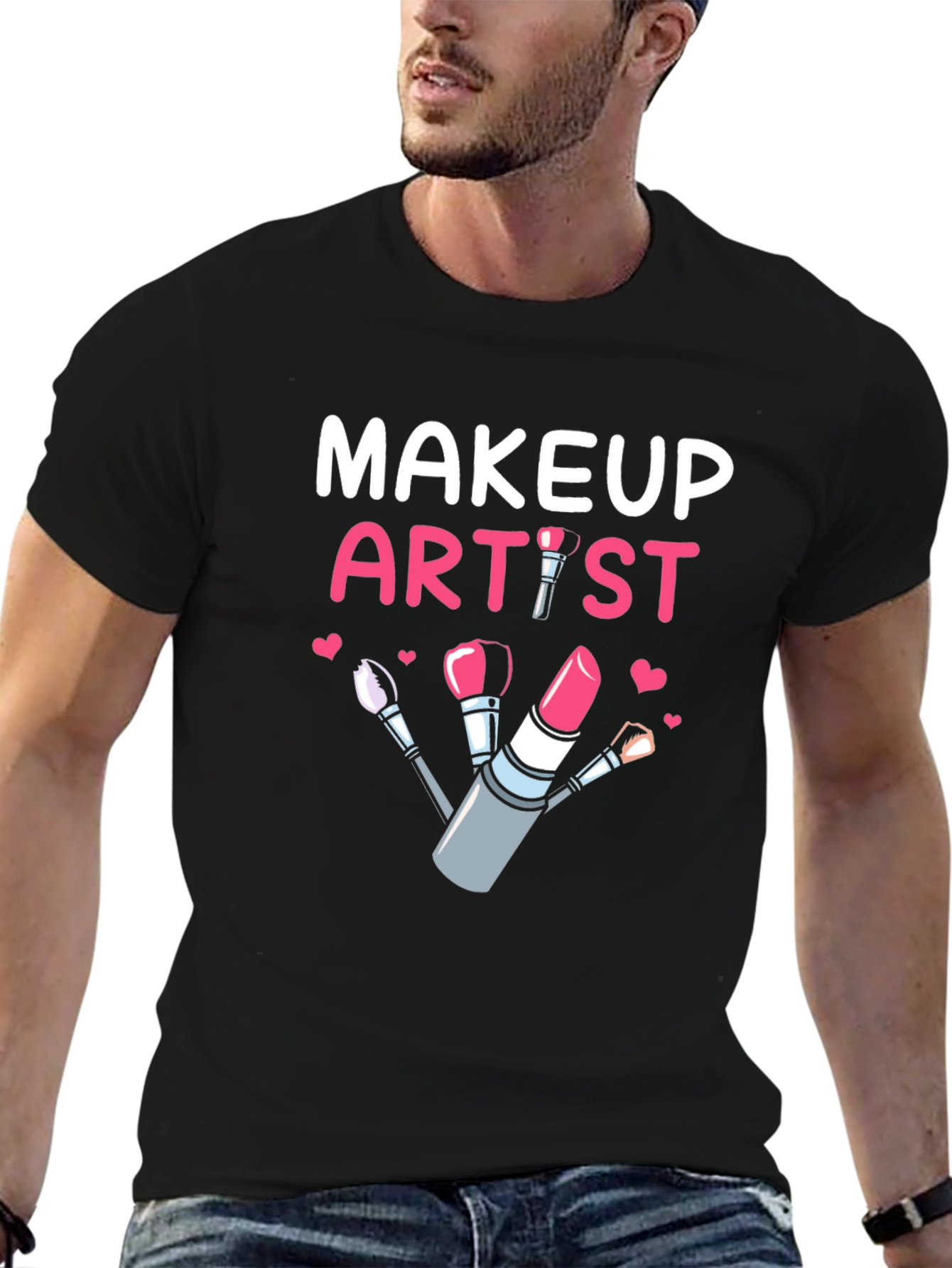 Makeup Artist T-Shirt - Cute Graphic Tee