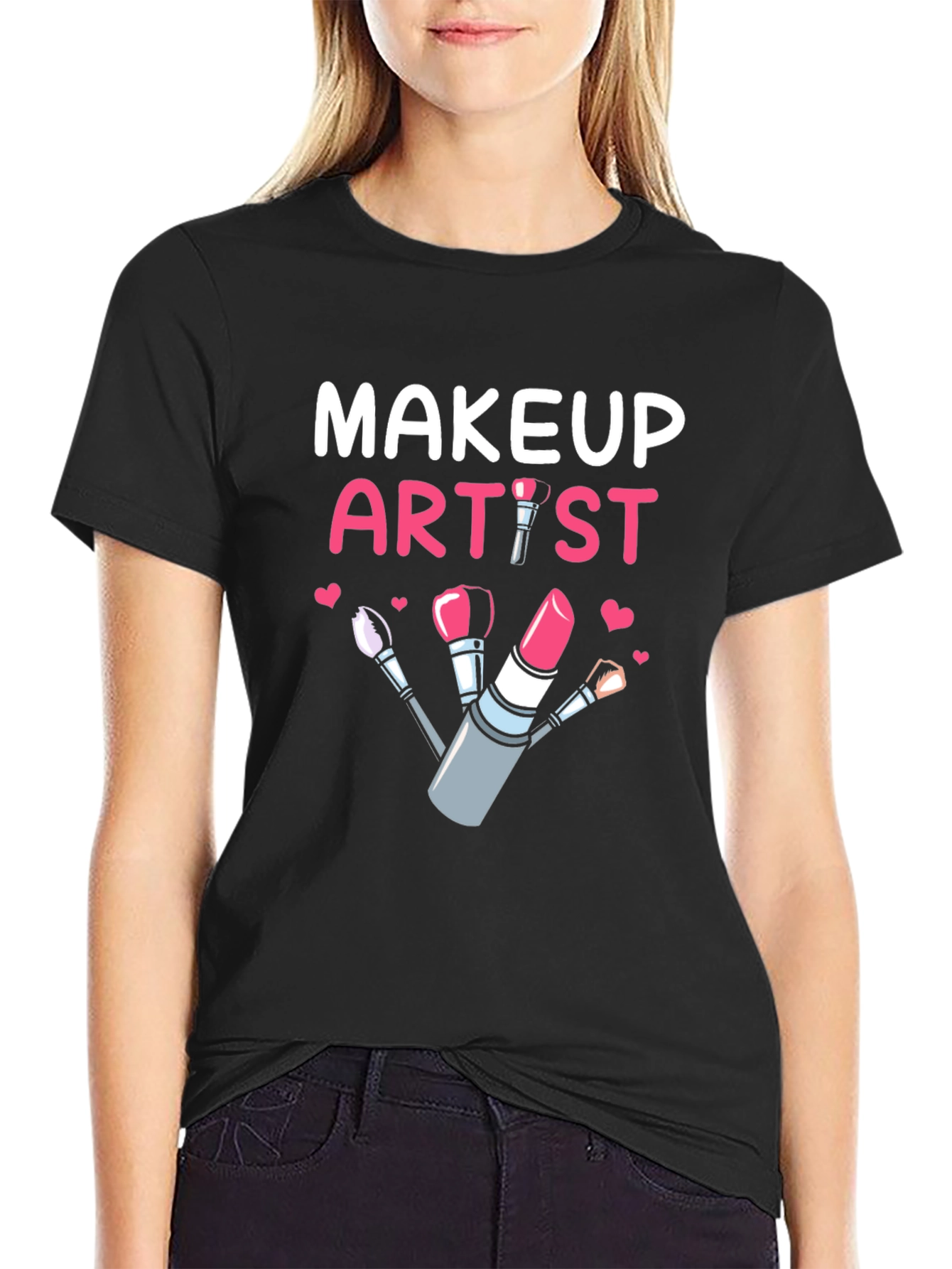 Makeup Artist T-Shirt - Cute Graphic Tee