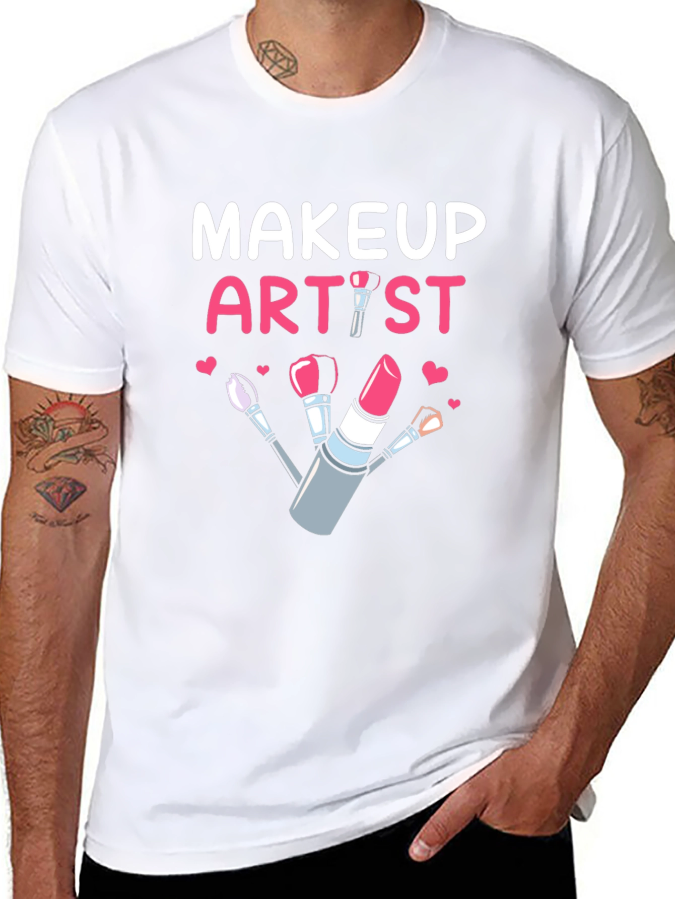 Makeup Artist T-Shirt - Cute Graphic Tee
