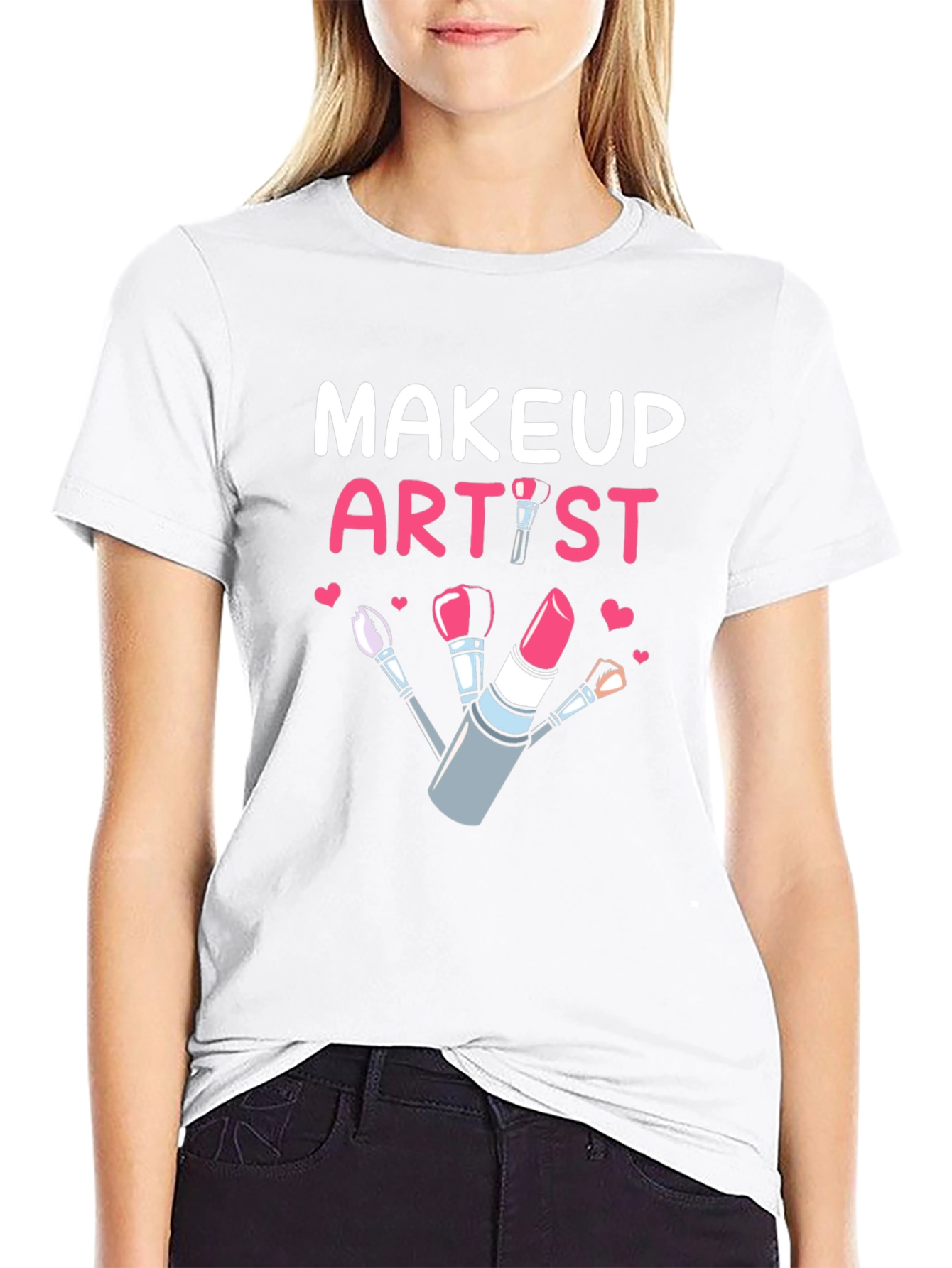 Makeup Artist T-Shirt - Cute Graphic Tee