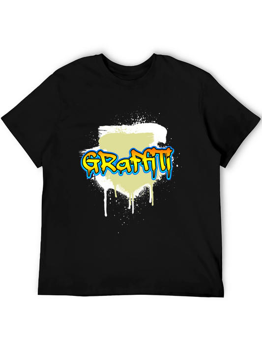 Graffiti Style Graphic Tee - Urban Cool