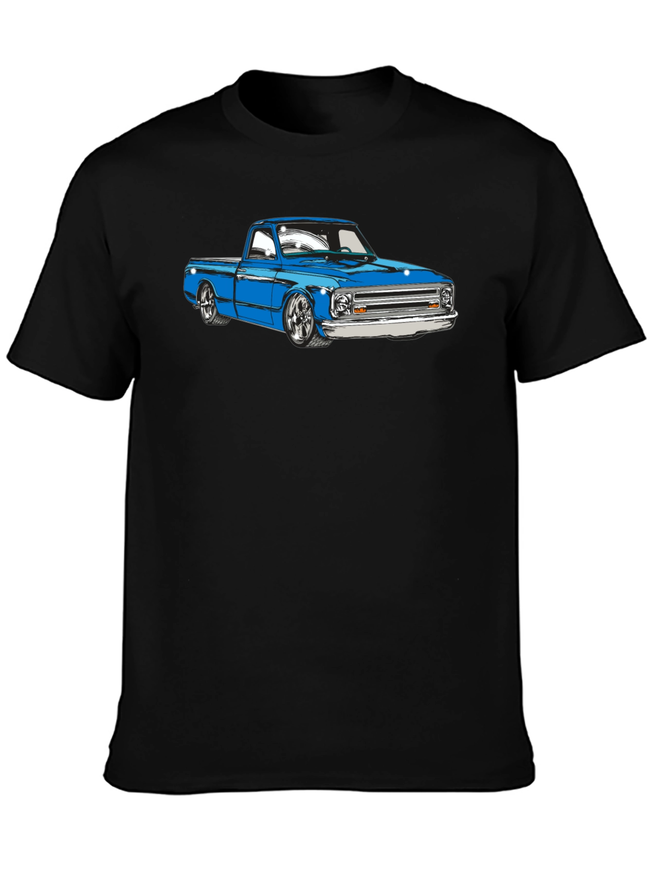 Classic Blue Truck Graphic T-Shirt