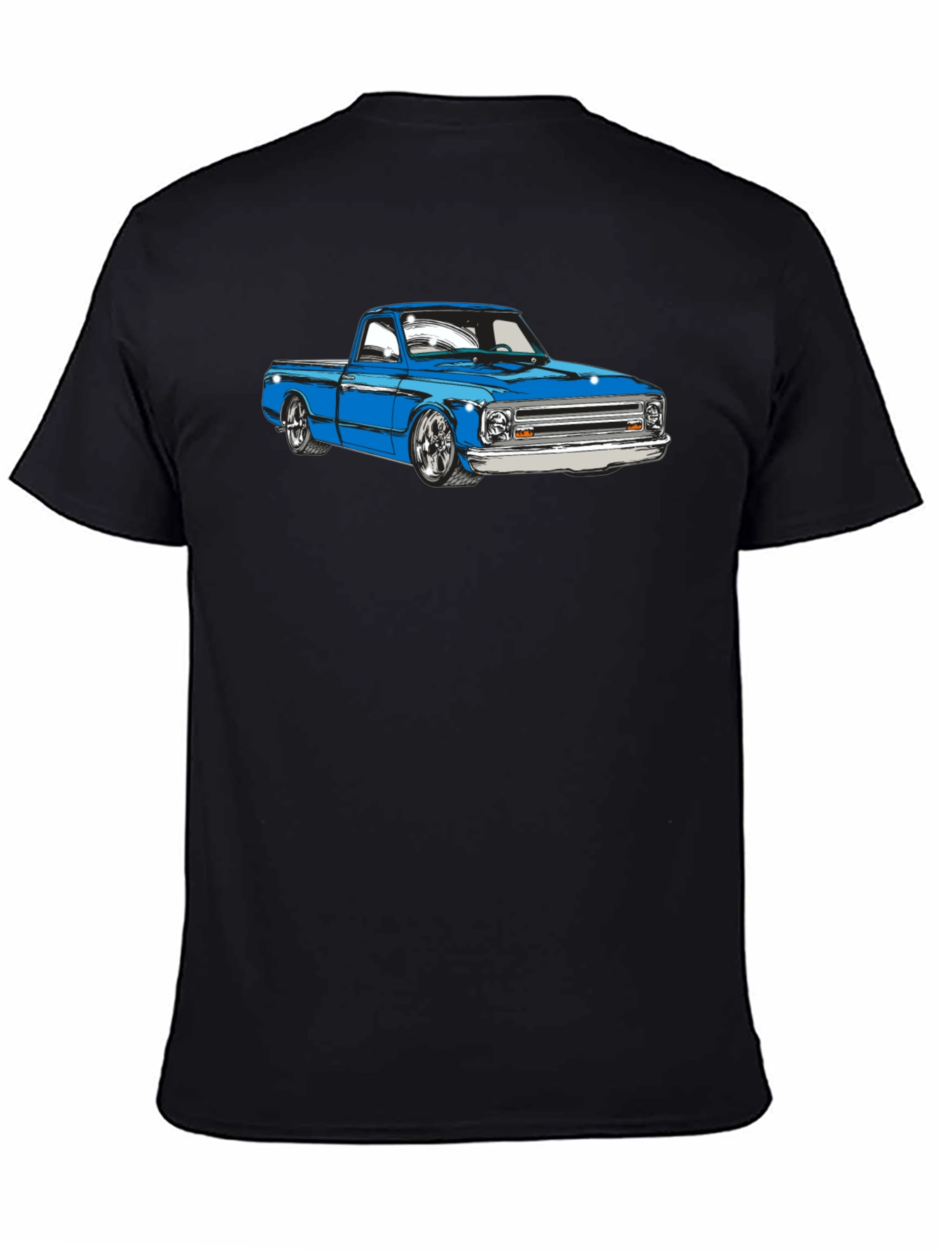 Classic Blue Truck Graphic T-Shirt
