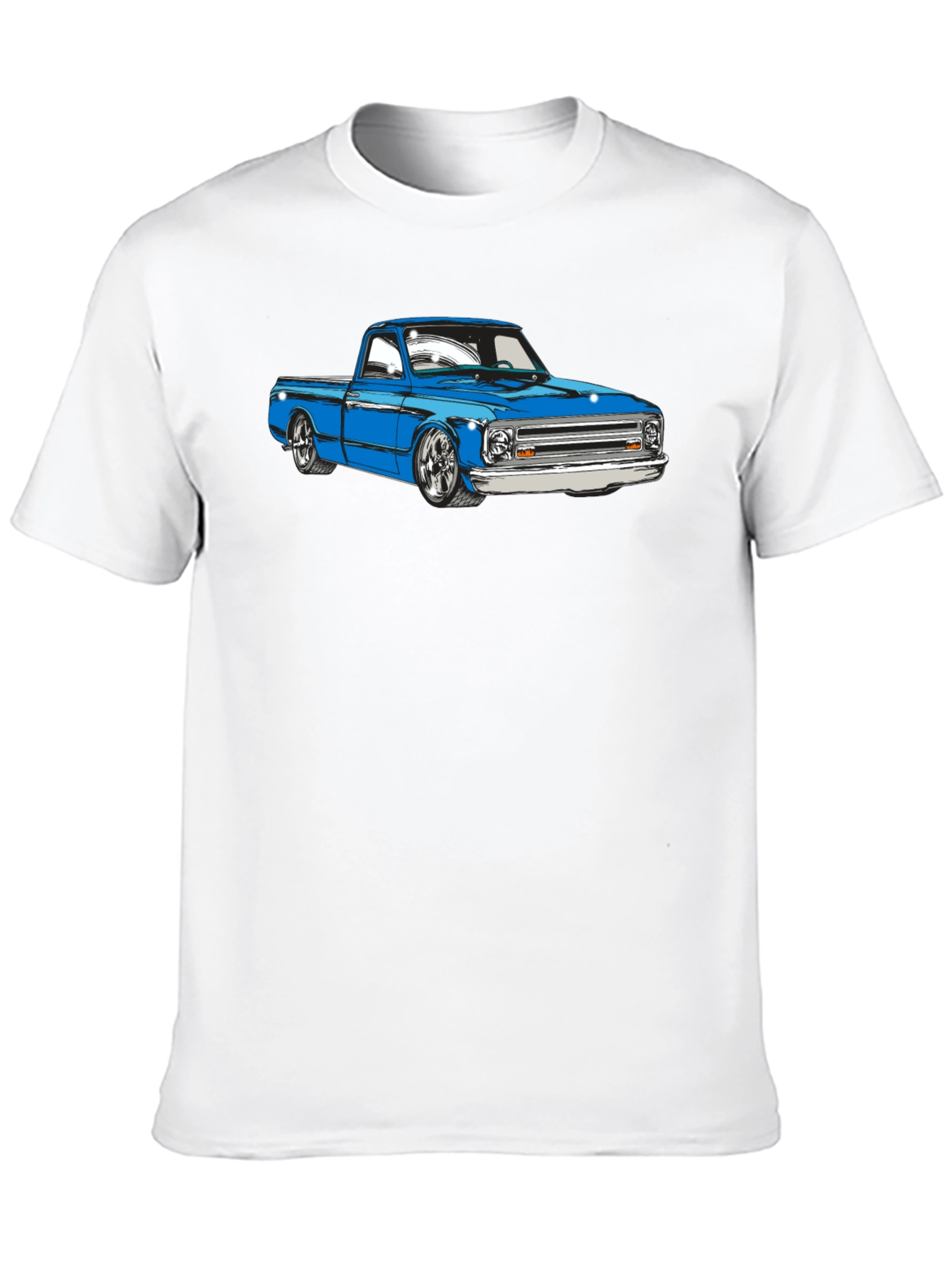 Classic Blue Truck Graphic T-Shirt