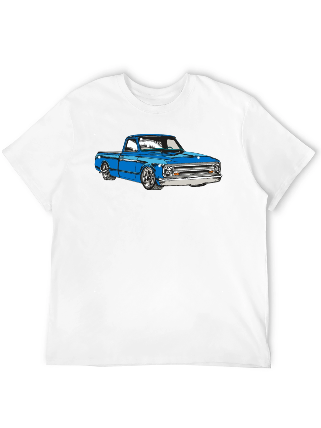 Classic Blue Truck Graphic T-Shirt