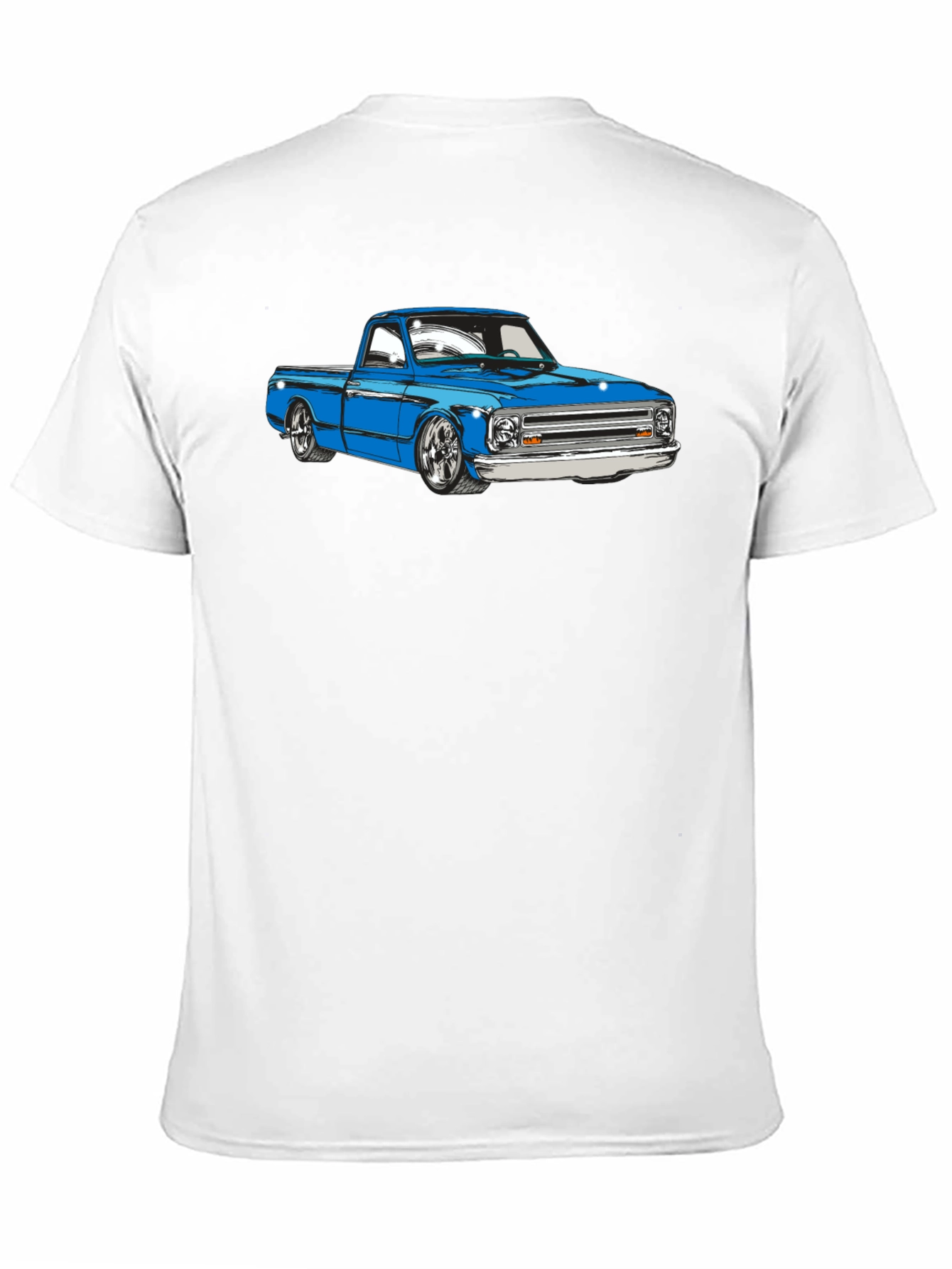 Classic Blue Truck Graphic T-Shirt