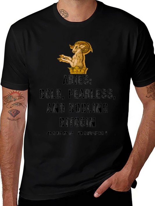 Aries Bitcoin Hodler T-Shirt