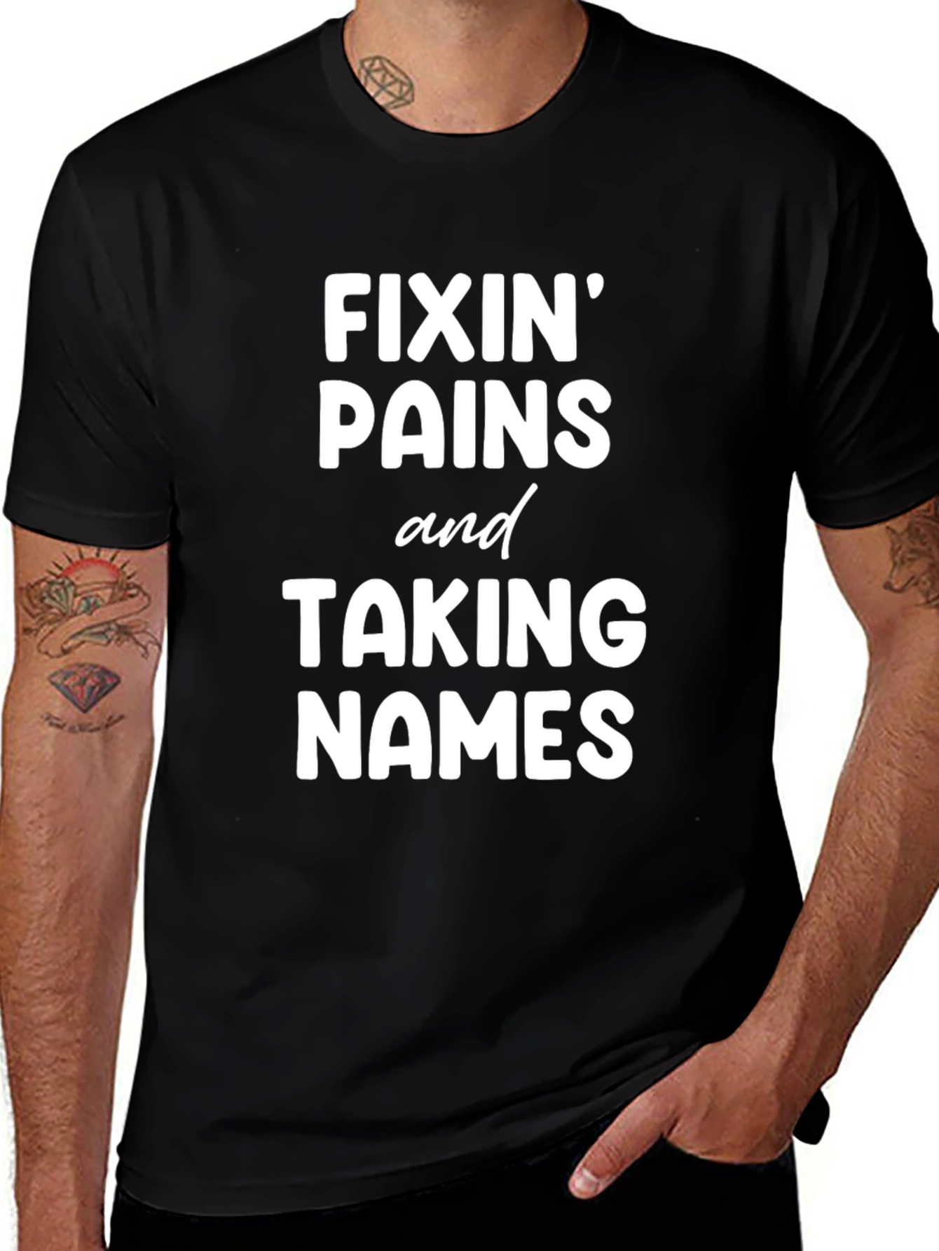 Fixin Pains and Taking Names Graphic Tee