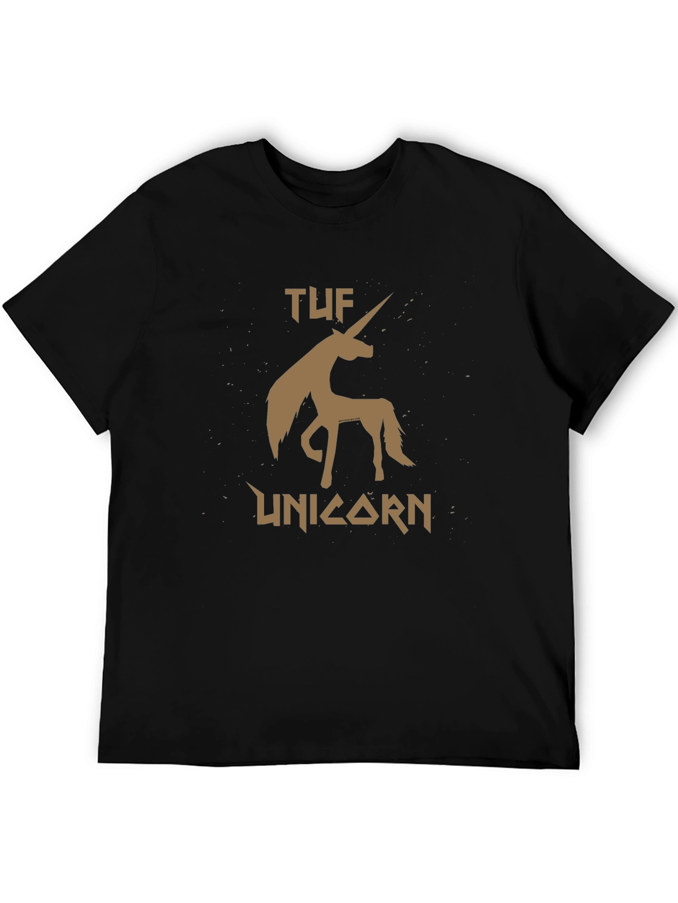 TUF Unicorn Graphic T-Shirt - Black