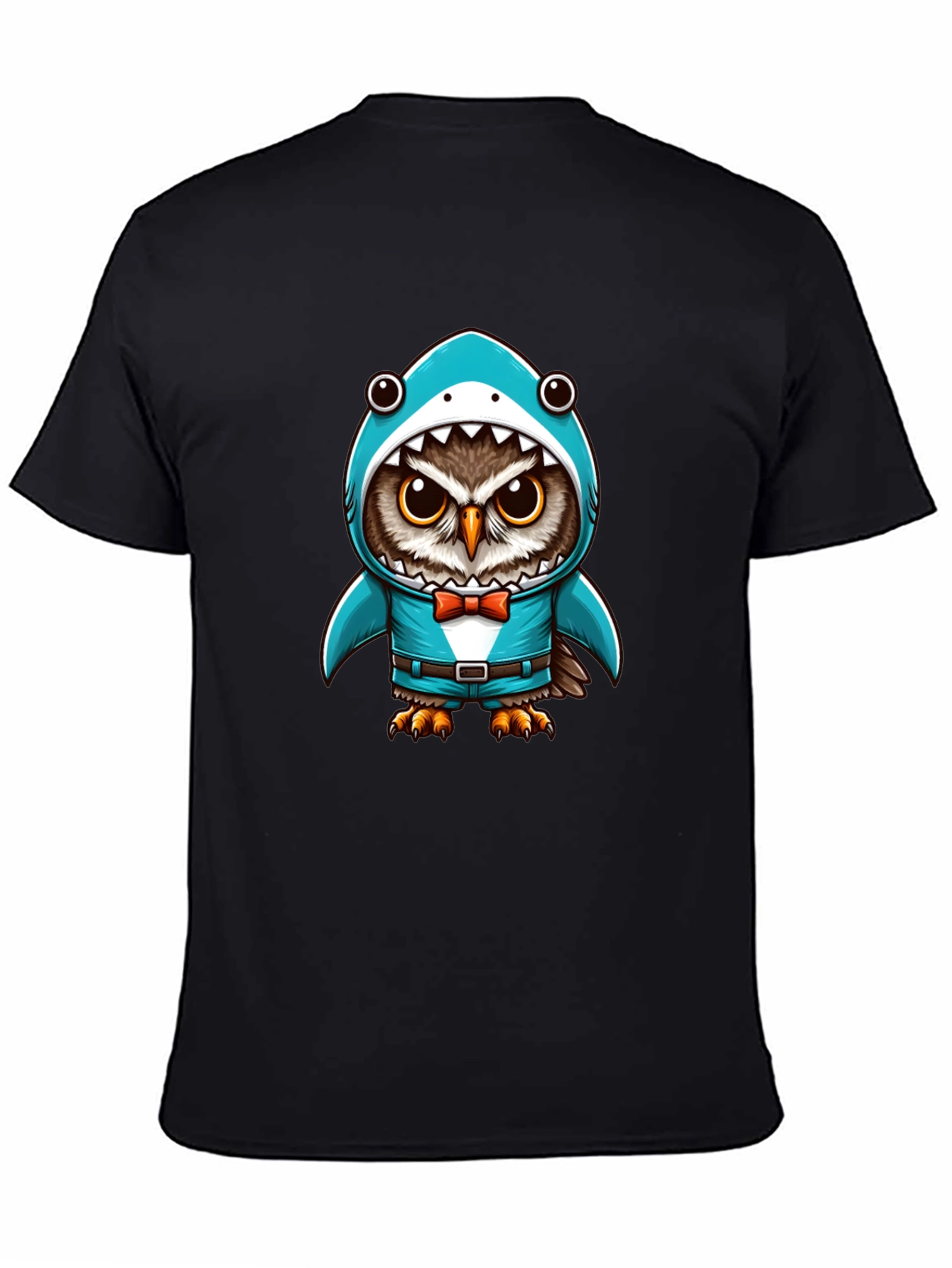 Owl Shark Costume Graphic Tee