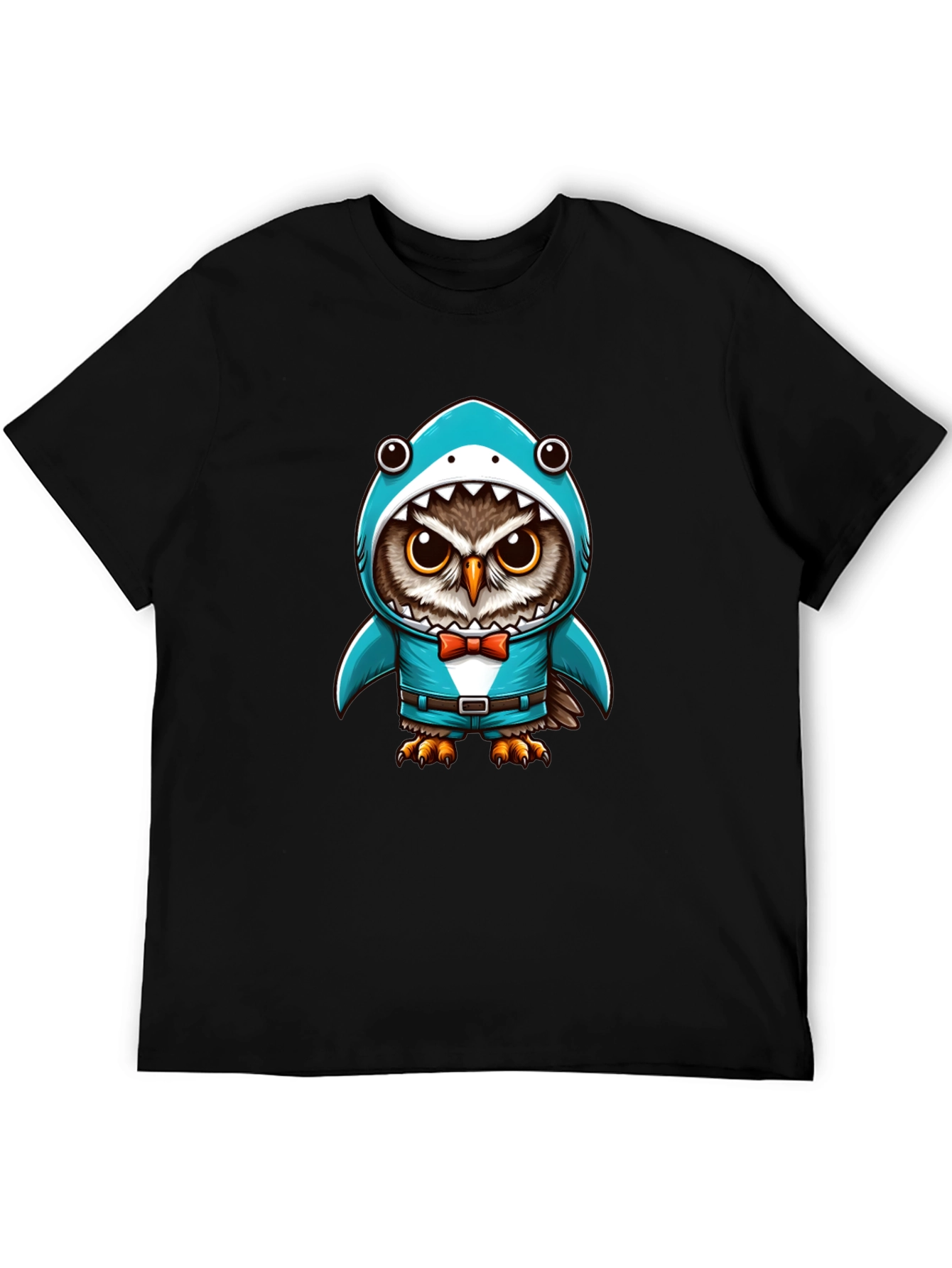 Owl Shark Costume Graphic Tee
