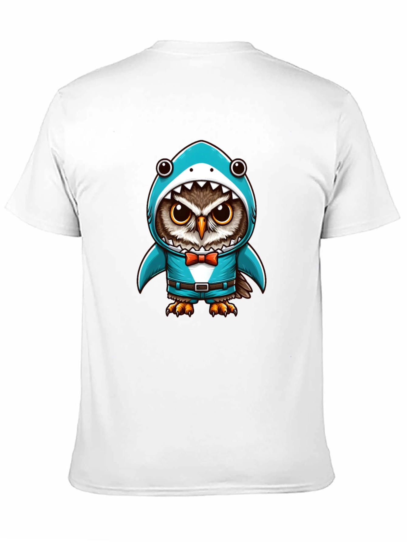 Owl Shark Costume Graphic Tee