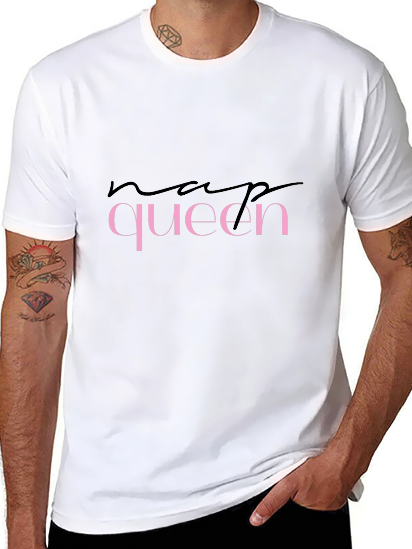 Nap Queen Black Graphic T-Shirt