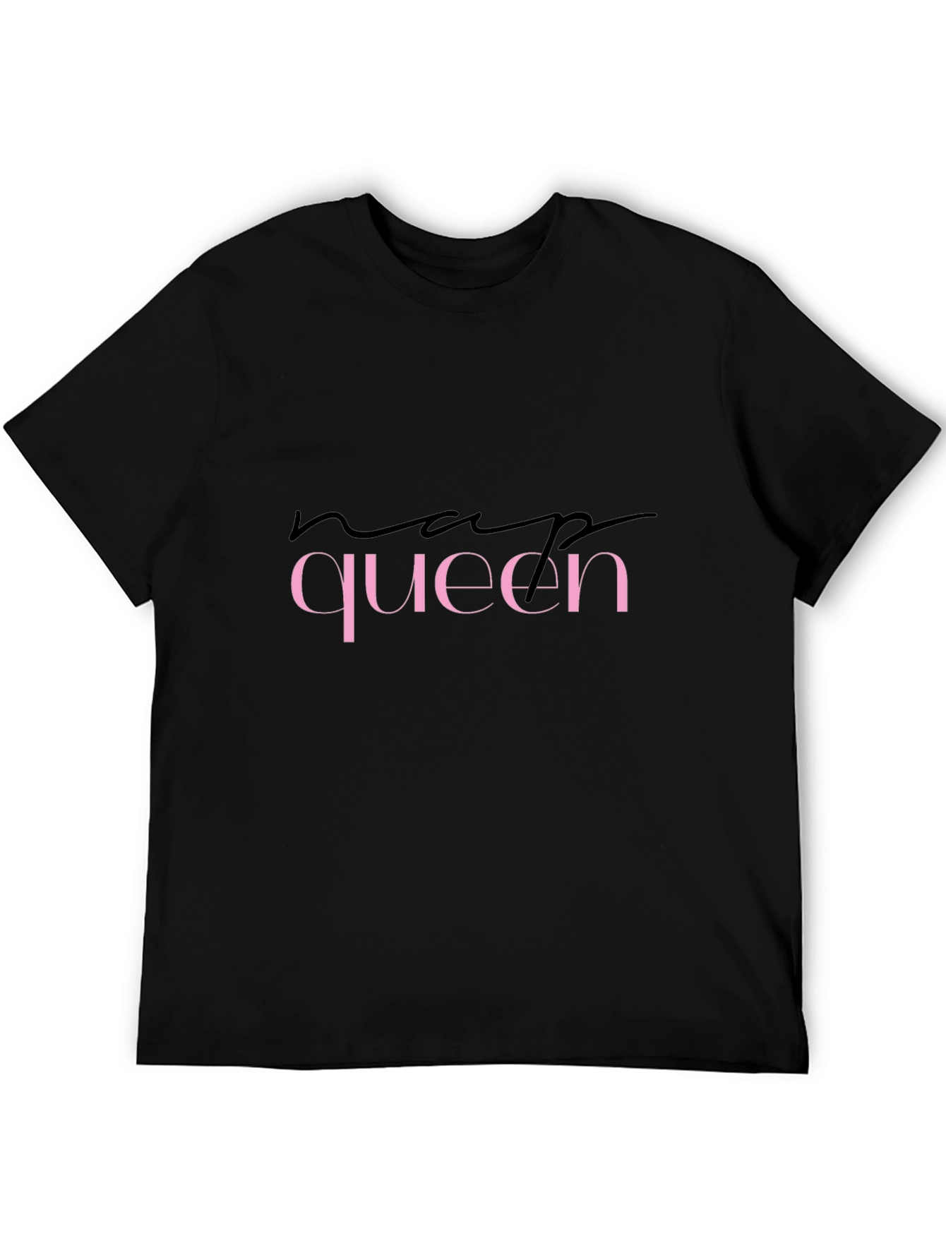 Nap Queen Black Graphic T-Shirt