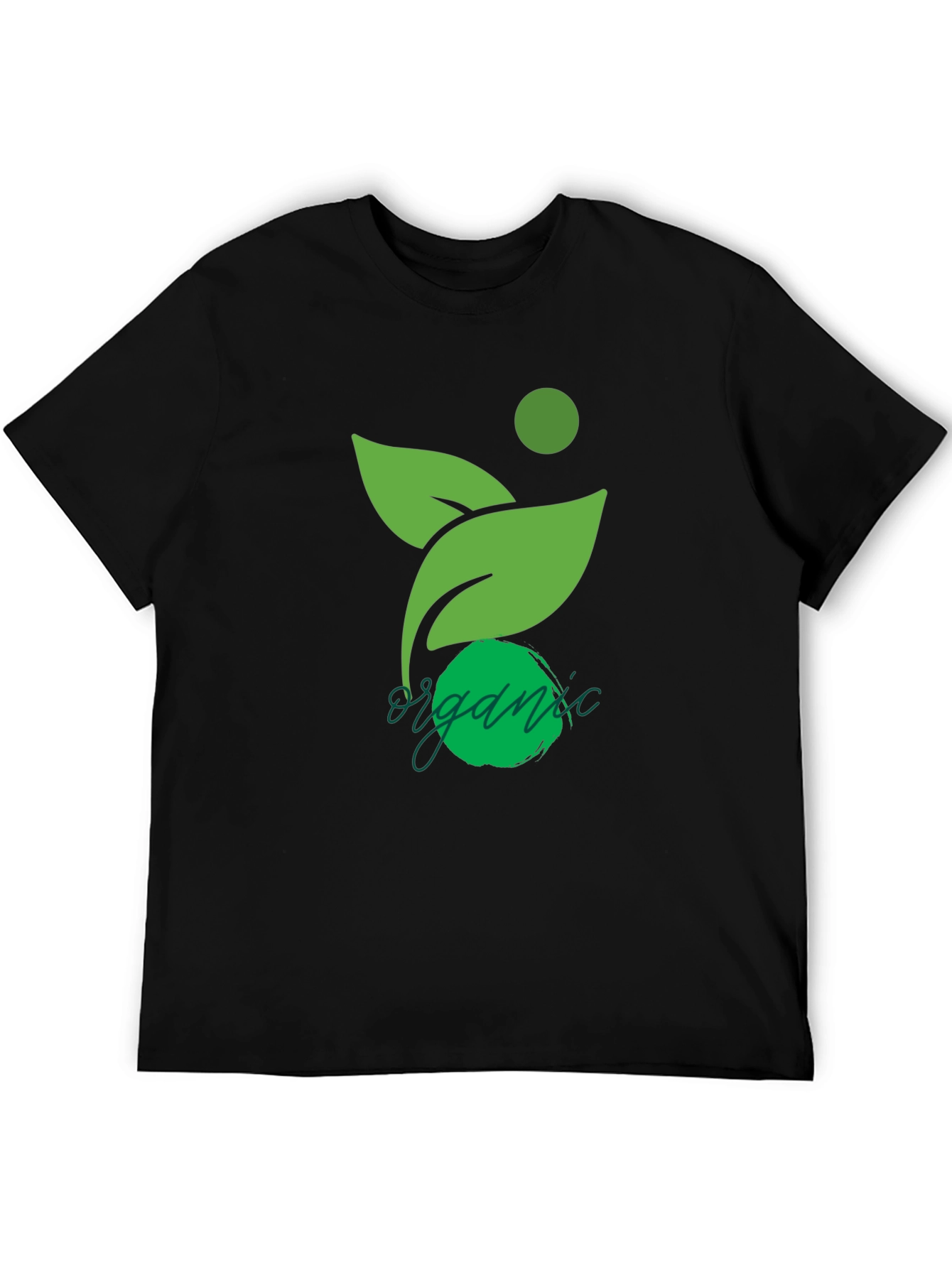 Organic Design Black T-Shirt