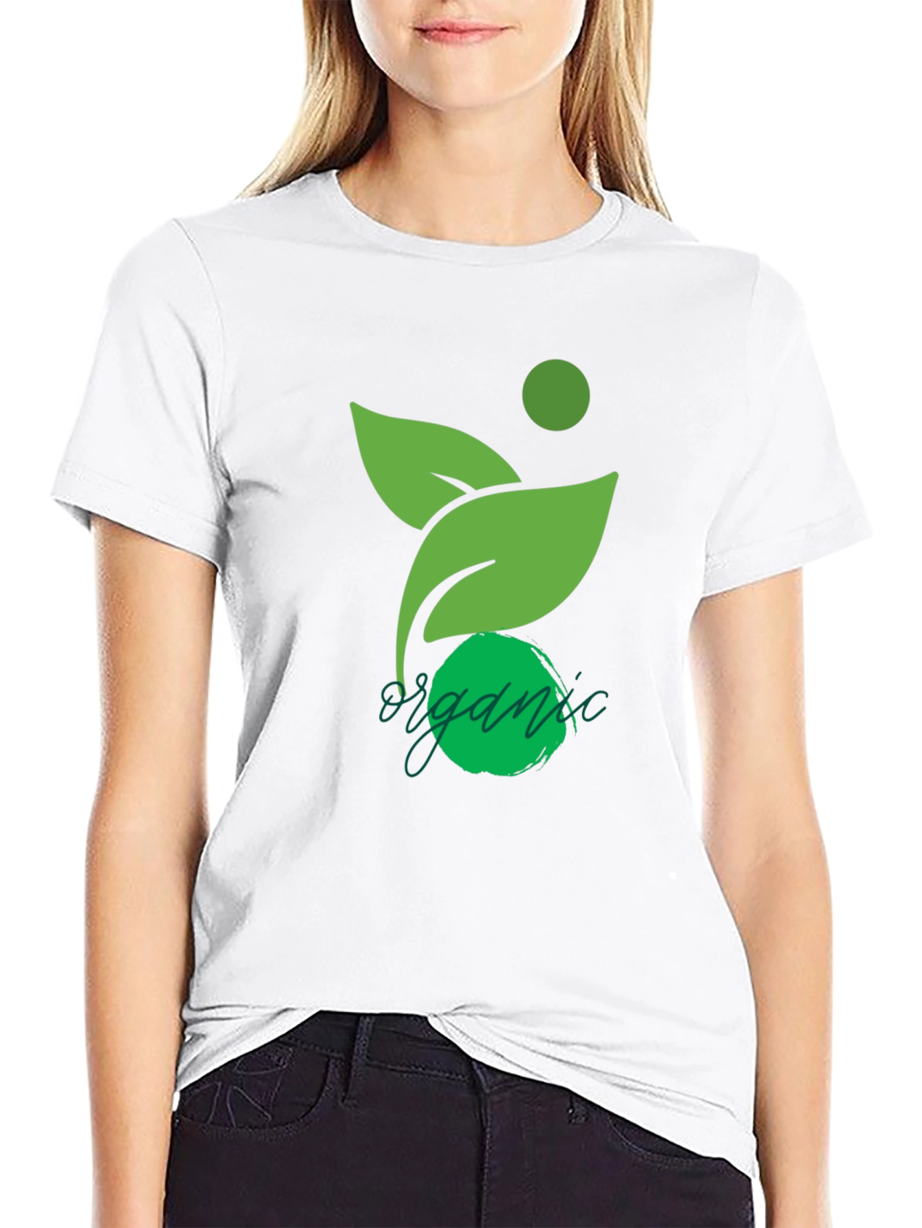 Organic Design Black T-Shirt