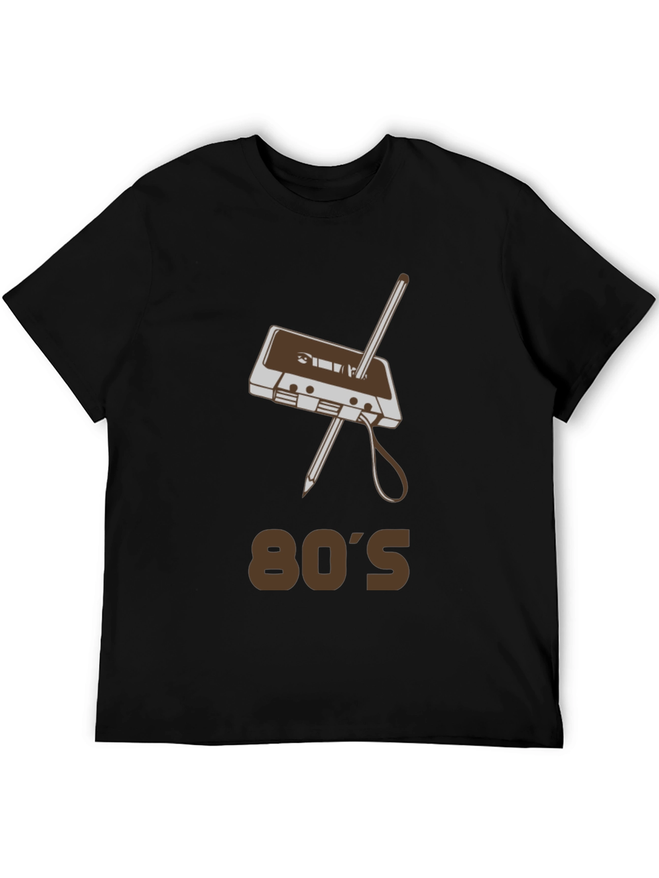 Retro 80s Cassette Tape Graphic T-Shirt