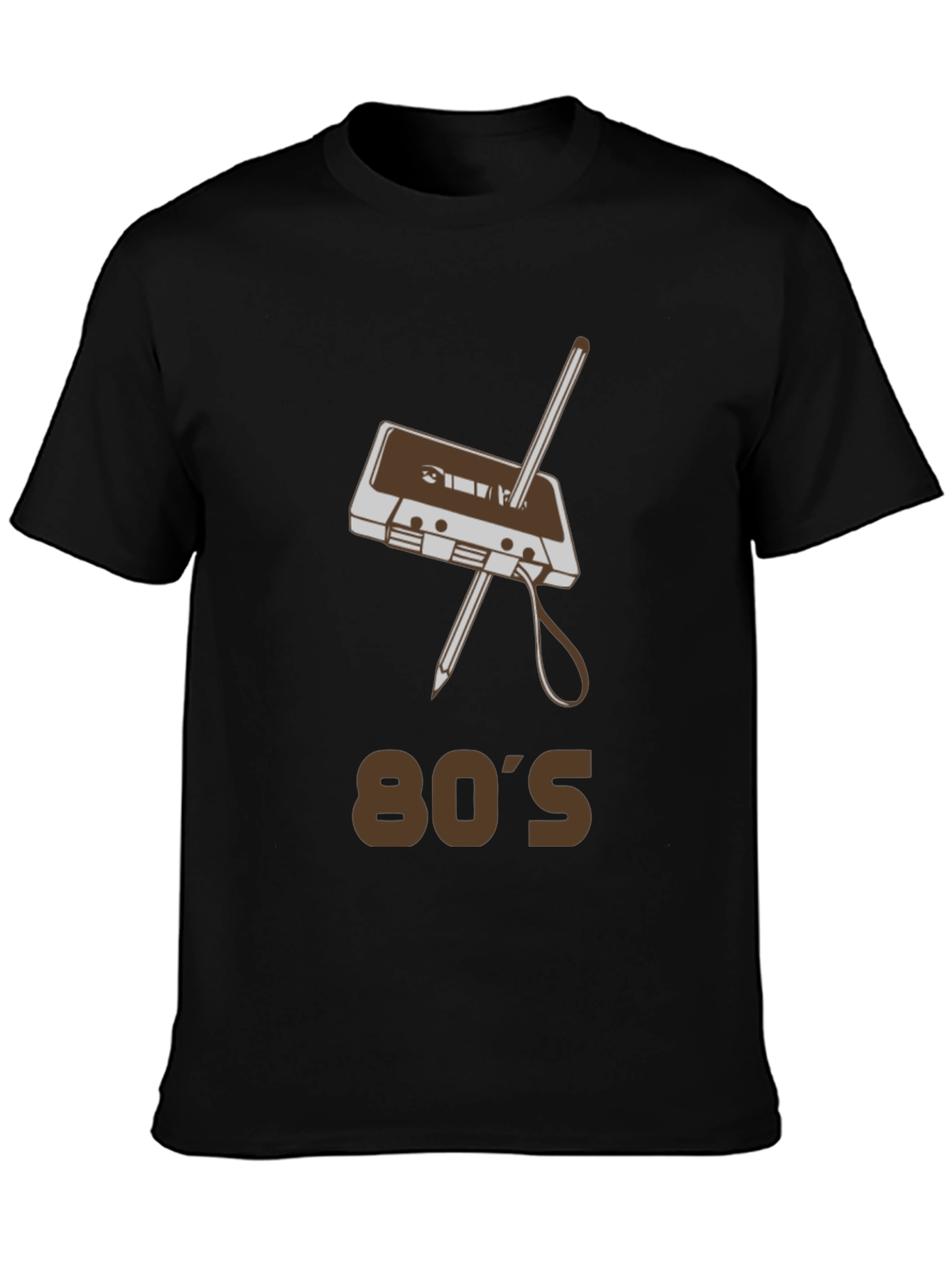Retro 80s Cassette Tape Graphic T-Shirt