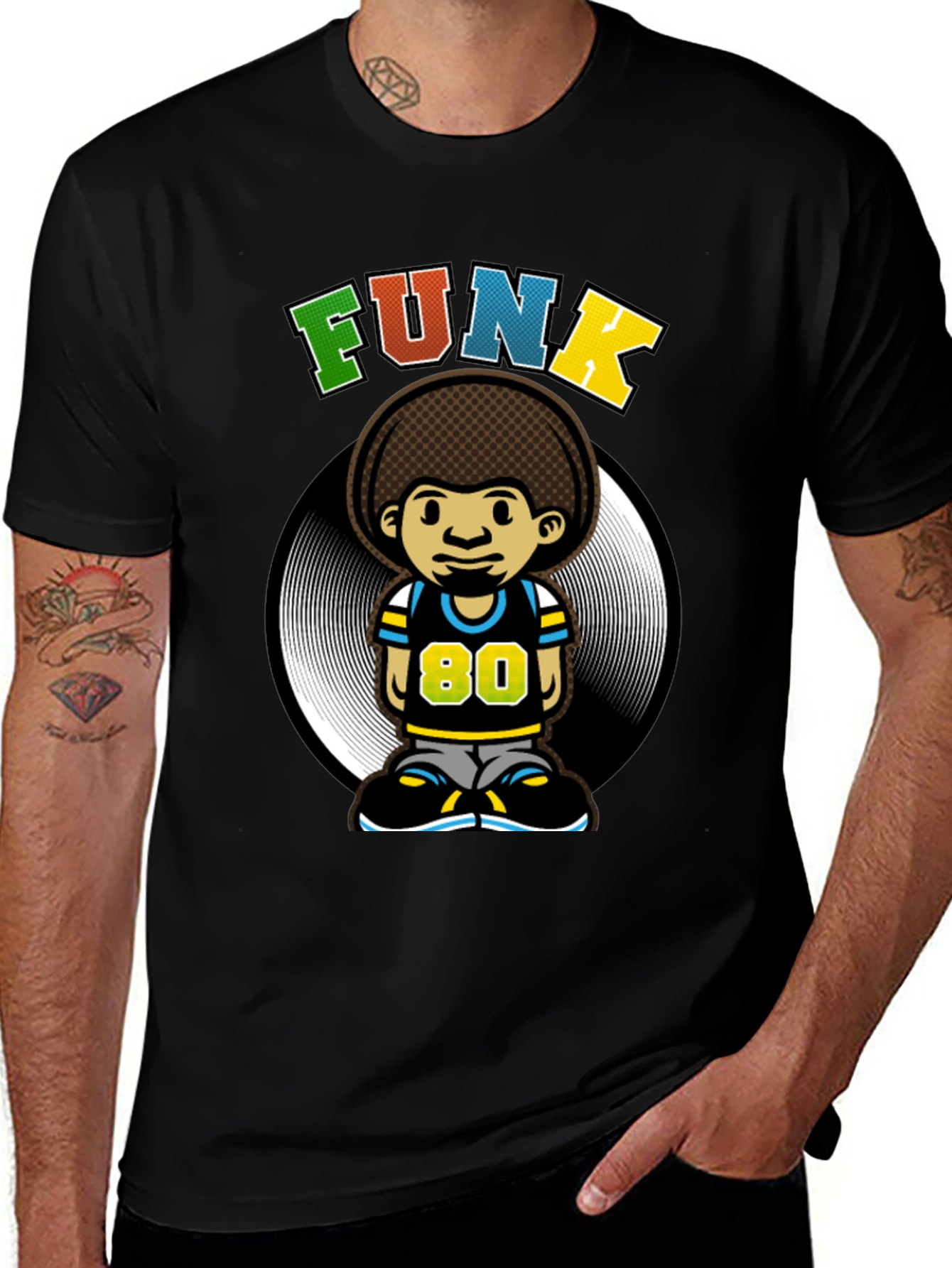 Funky 80s Retro T-Shirt