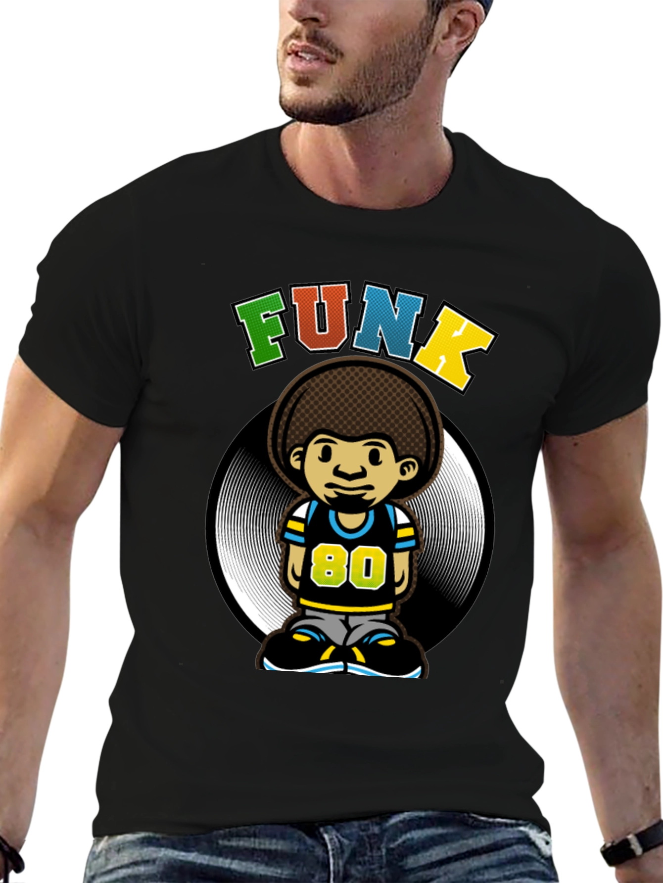 Funky 80s Retro T-Shirt