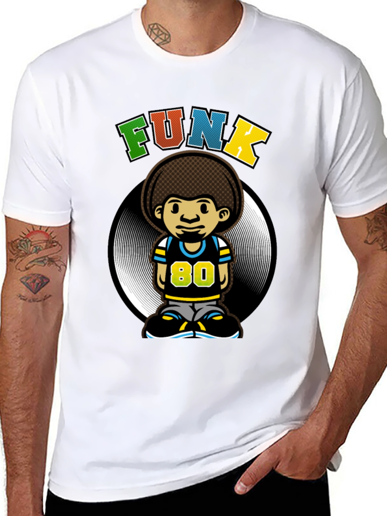 Funky 80s Retro T-Shirt