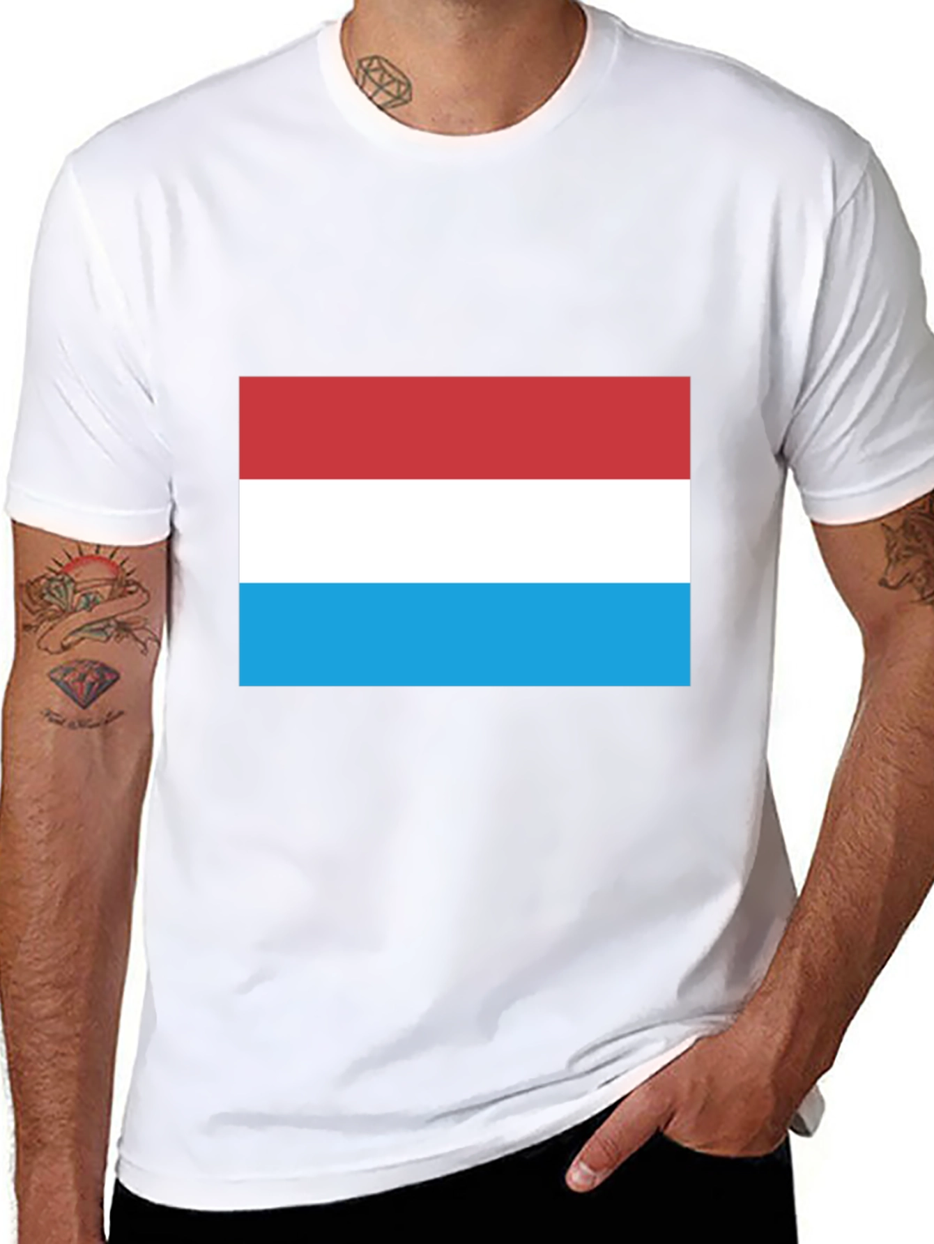 Luxembourg Flag T-Shirt - Patriotic Tee