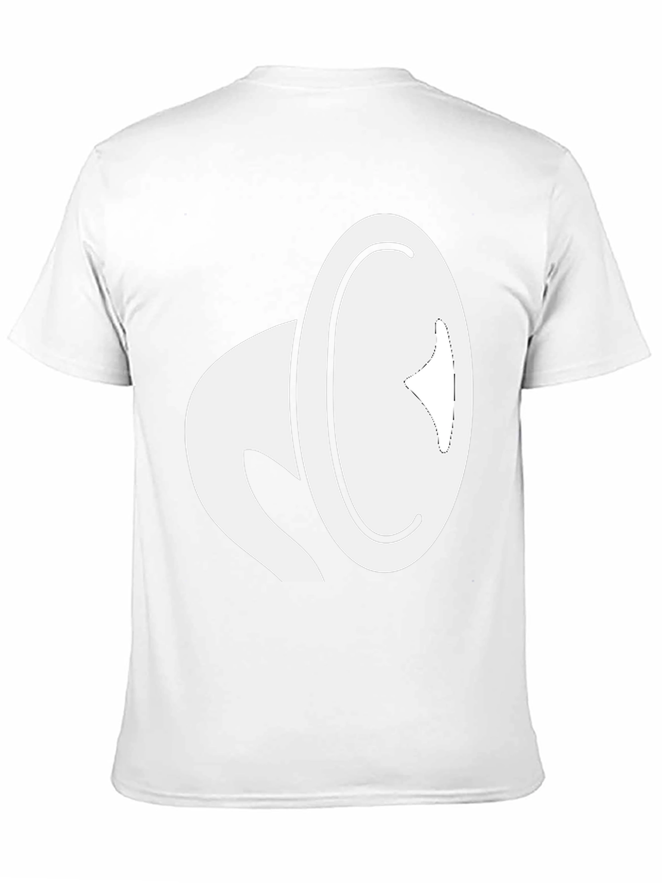 Cool Graphic Tee - White Megaphone Design